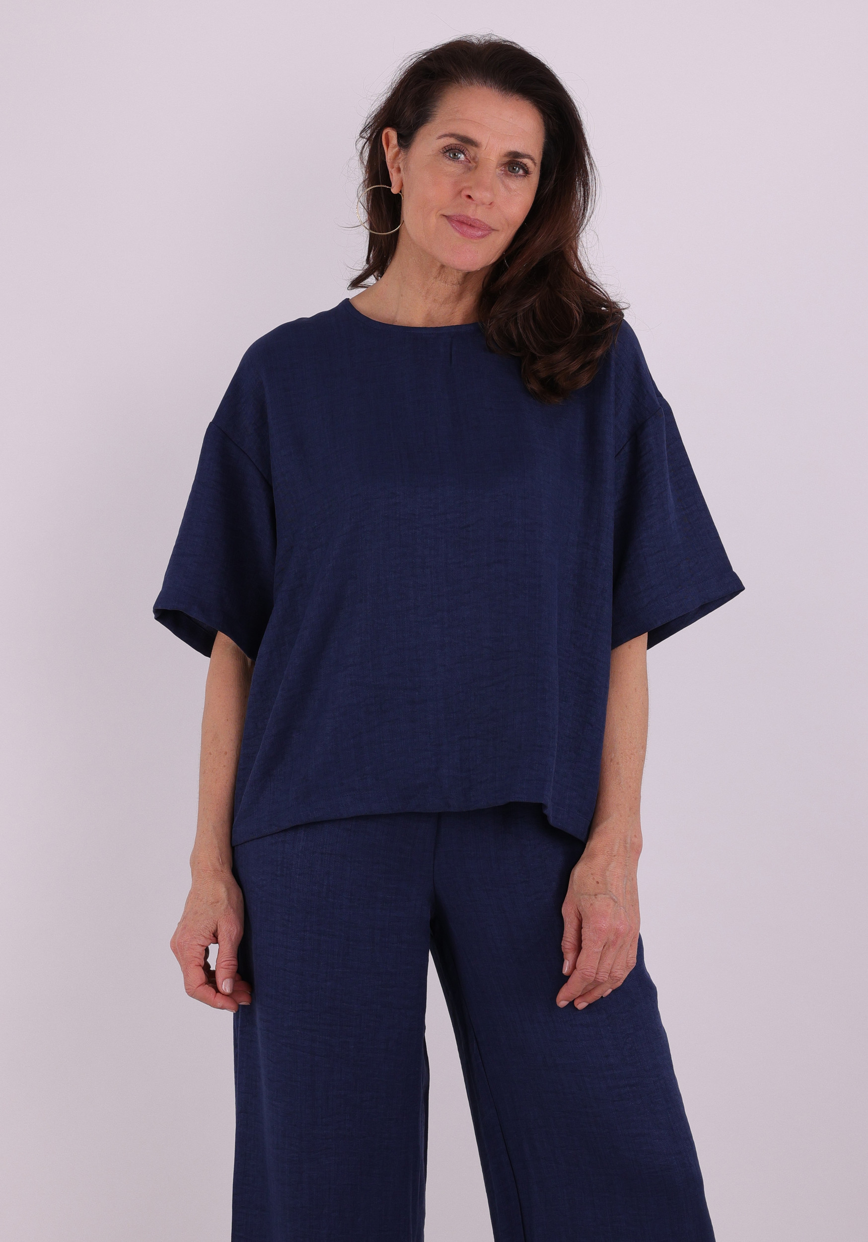 Ichi Blouse Katico 20125563 Blauw