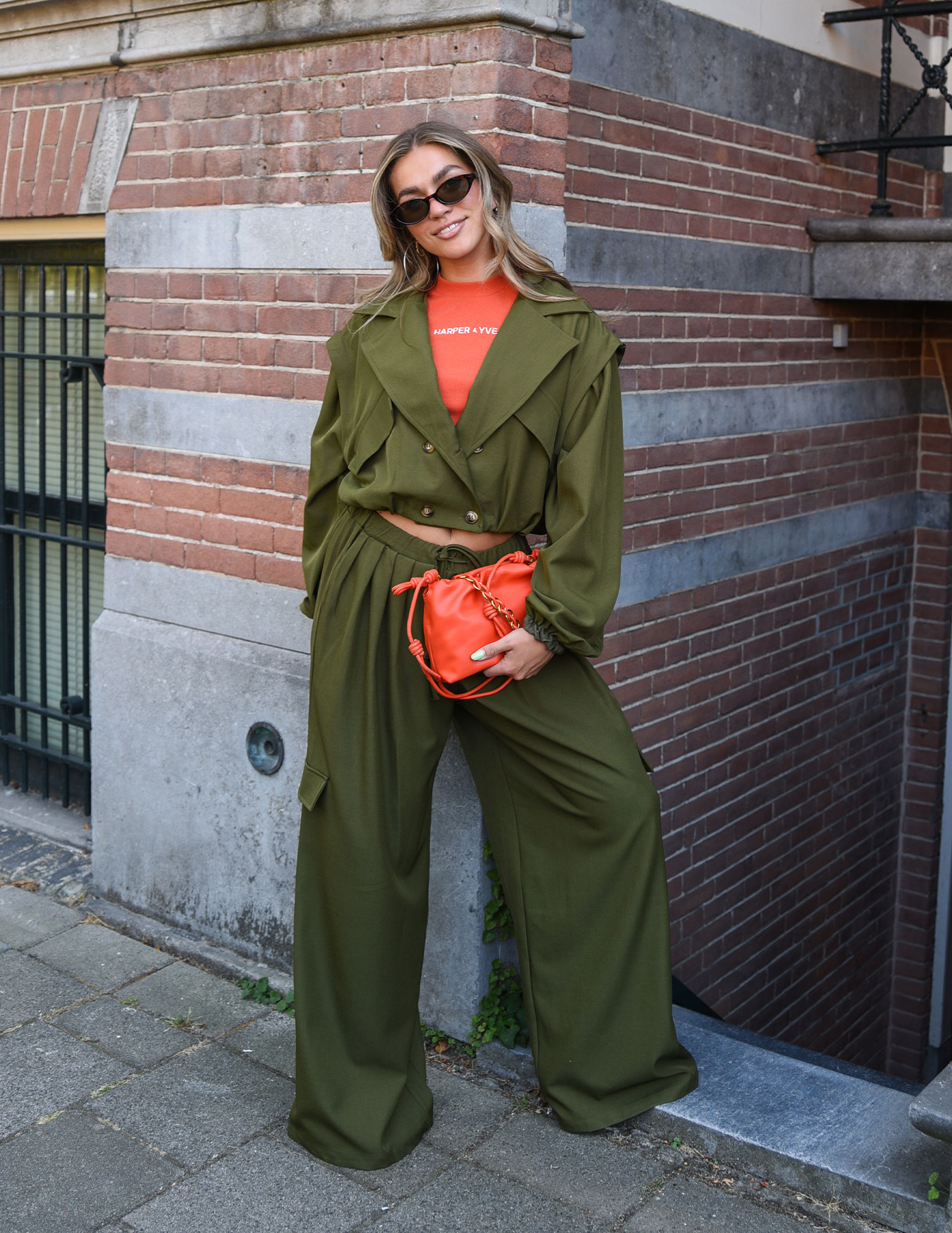Refined Department Broek Mila R2608150054 Groen