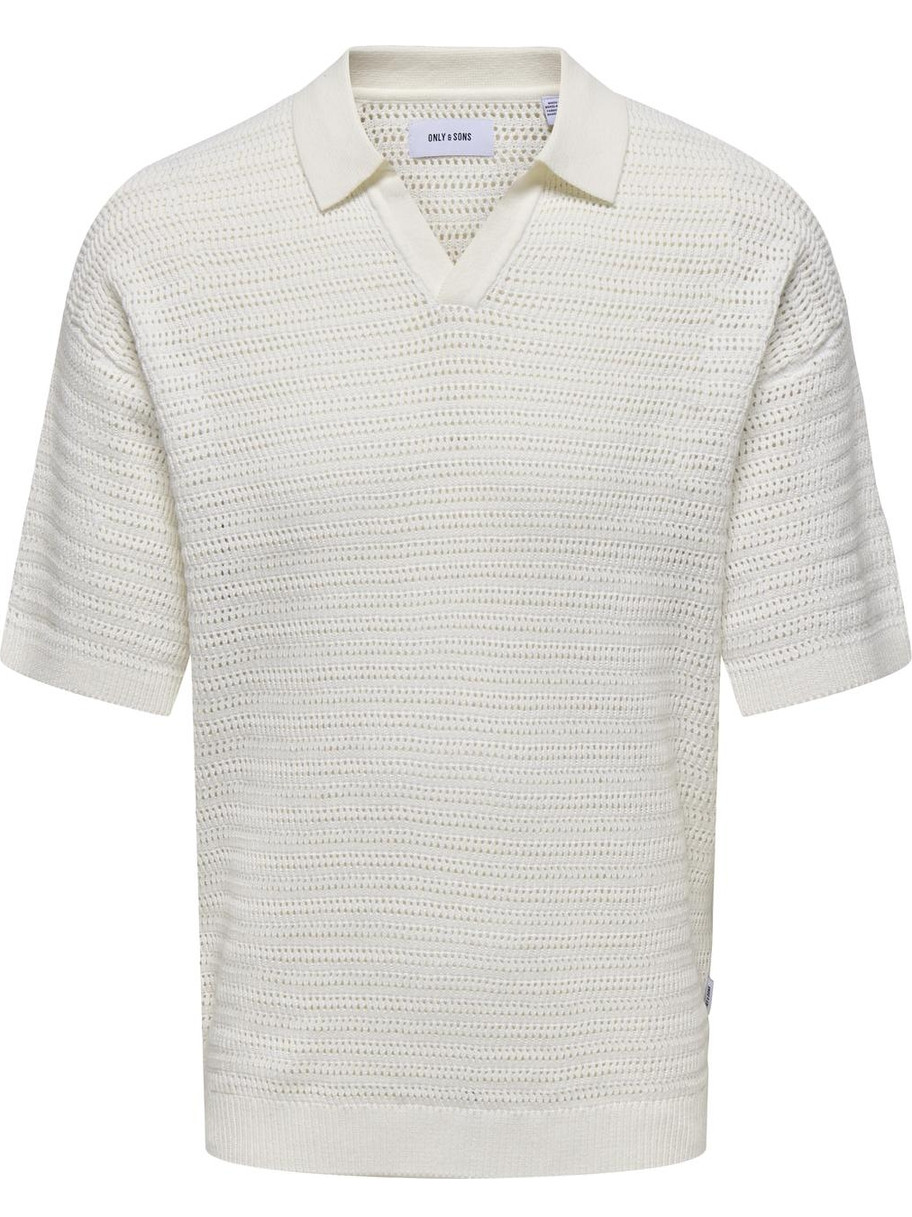 ONLY & SONS Polo Thiago 22032249 Wit