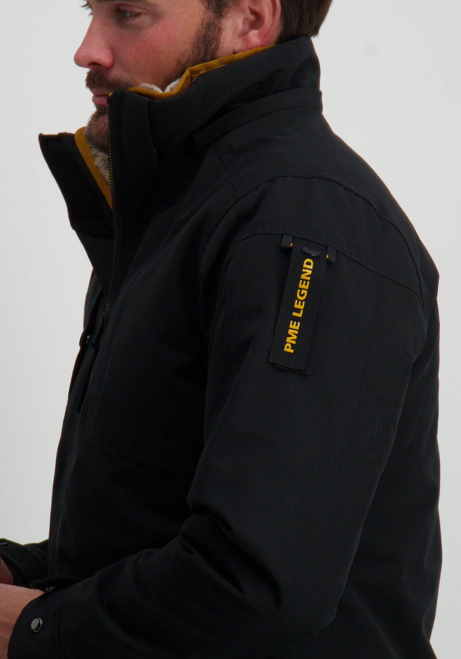 PME Legend Winterjas Snowpack PJA2409133 Zwart