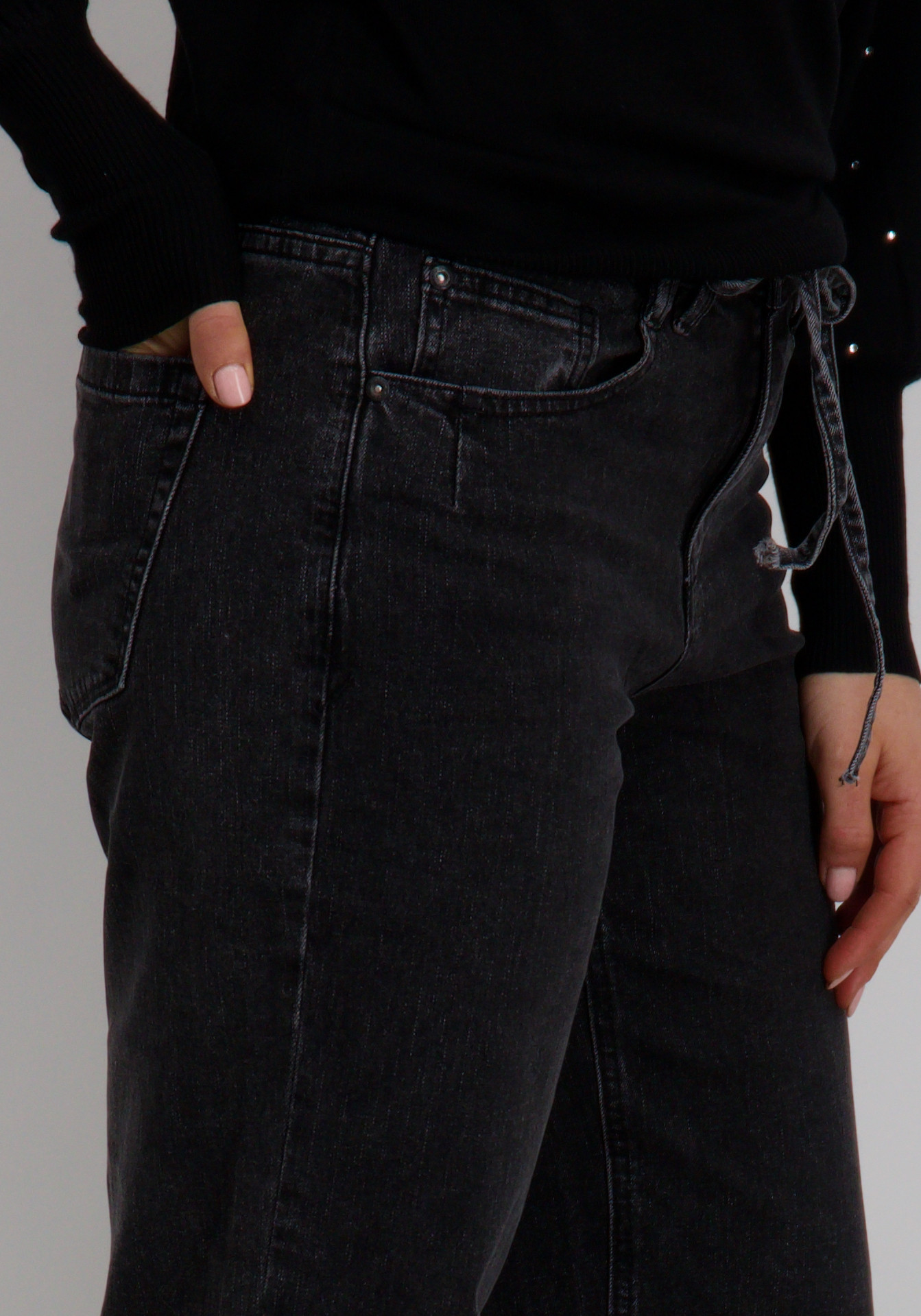 Red Button Jeans Claudette SRB4691 Antraciet