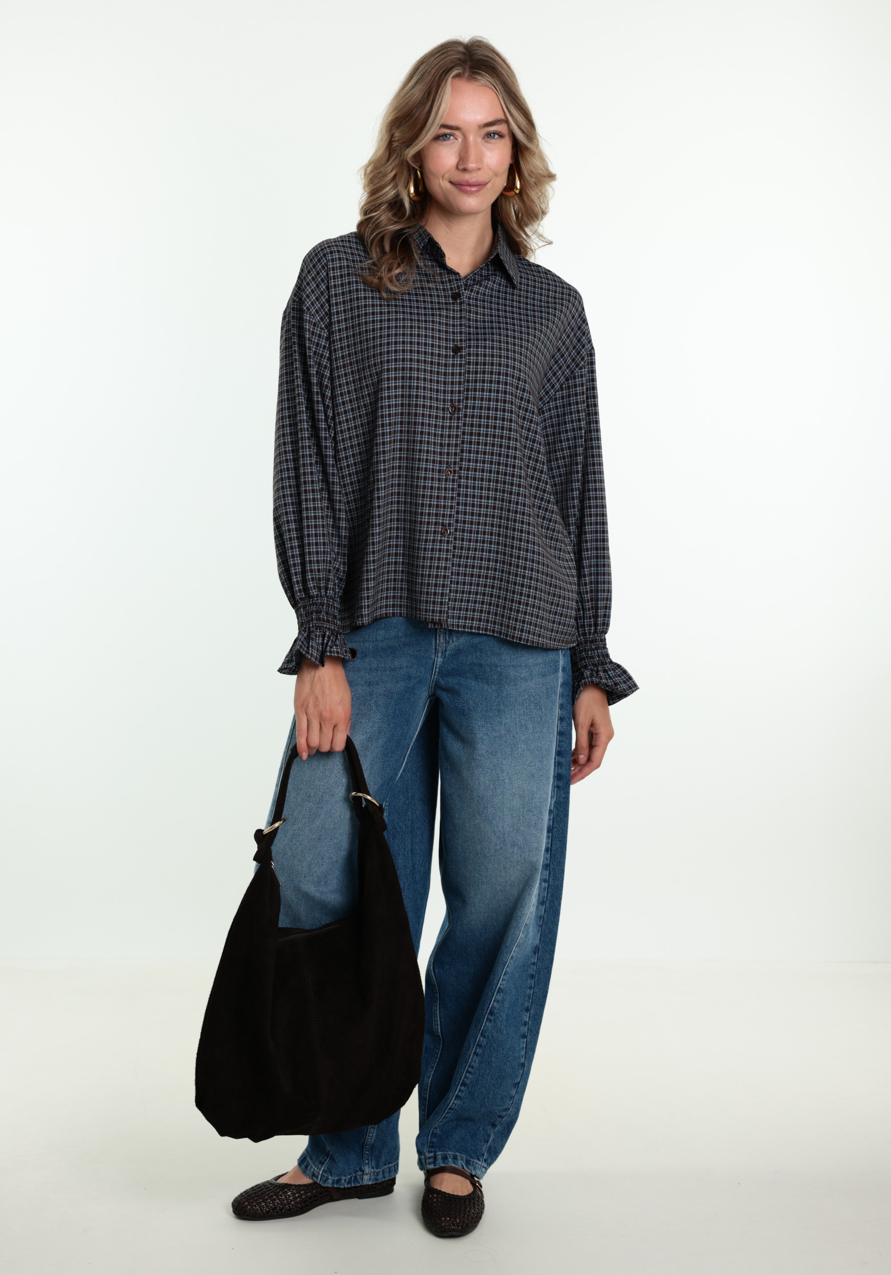 BELIEVE Blouse B-9301-BELVAST Licht blauw