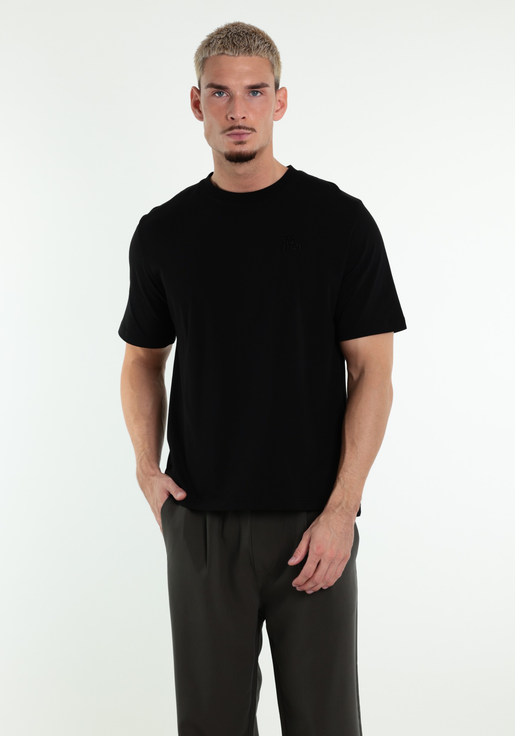 Off The Pitch T-shirt Rope OTP263035 Zwart
