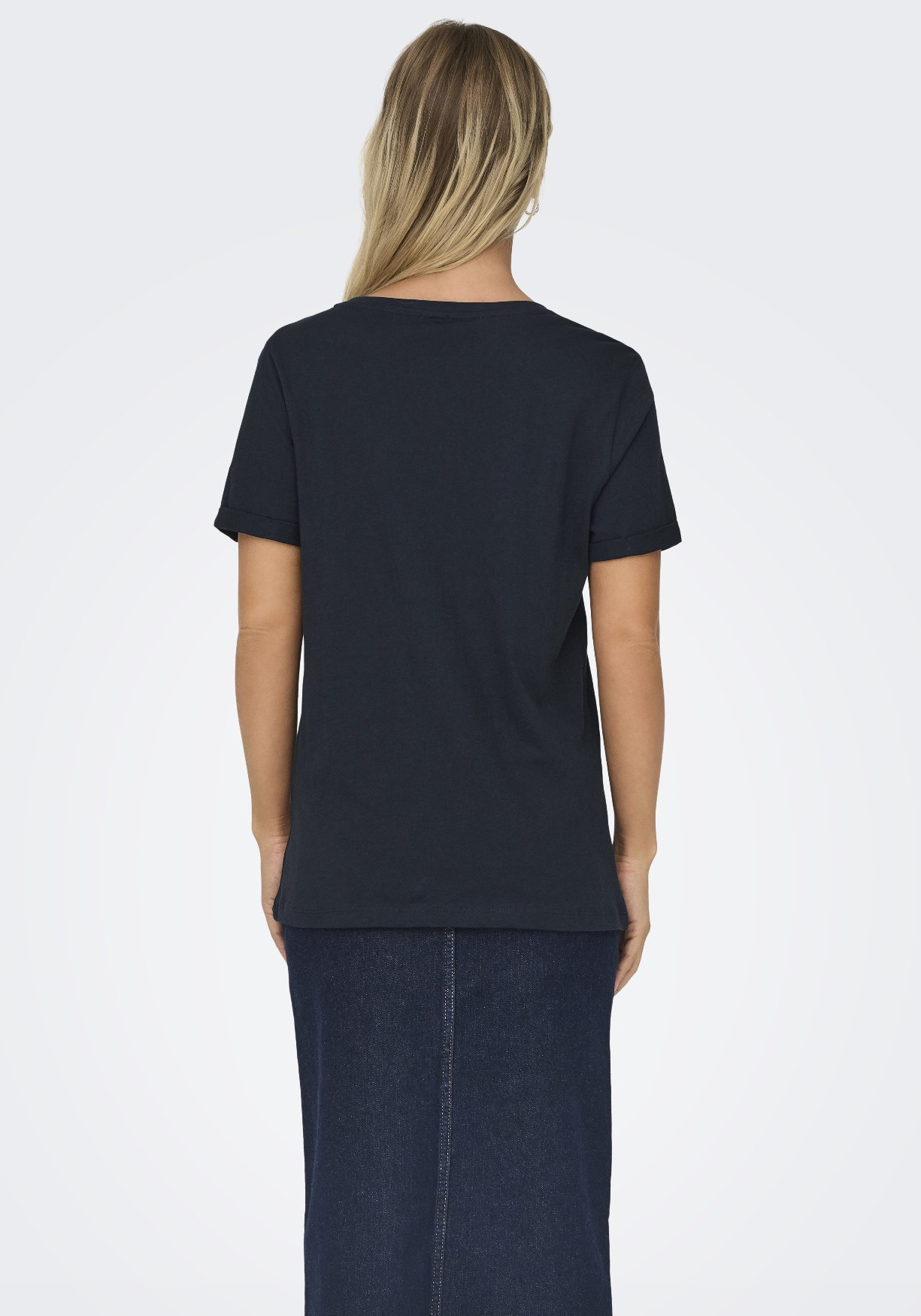 Only T-shirt Kita 15244714 Donker blauw