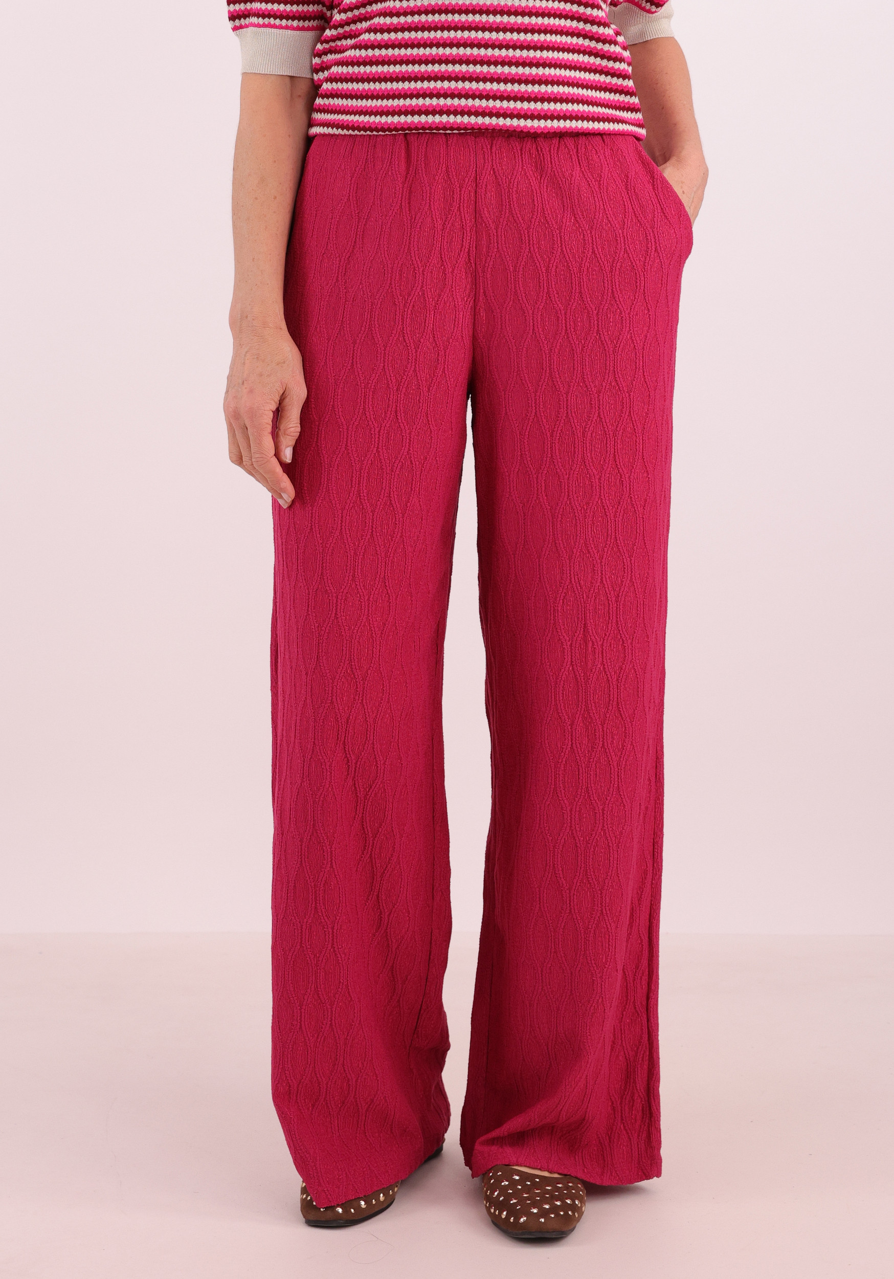 ONLY Broek Diana 15377885 Donker rose