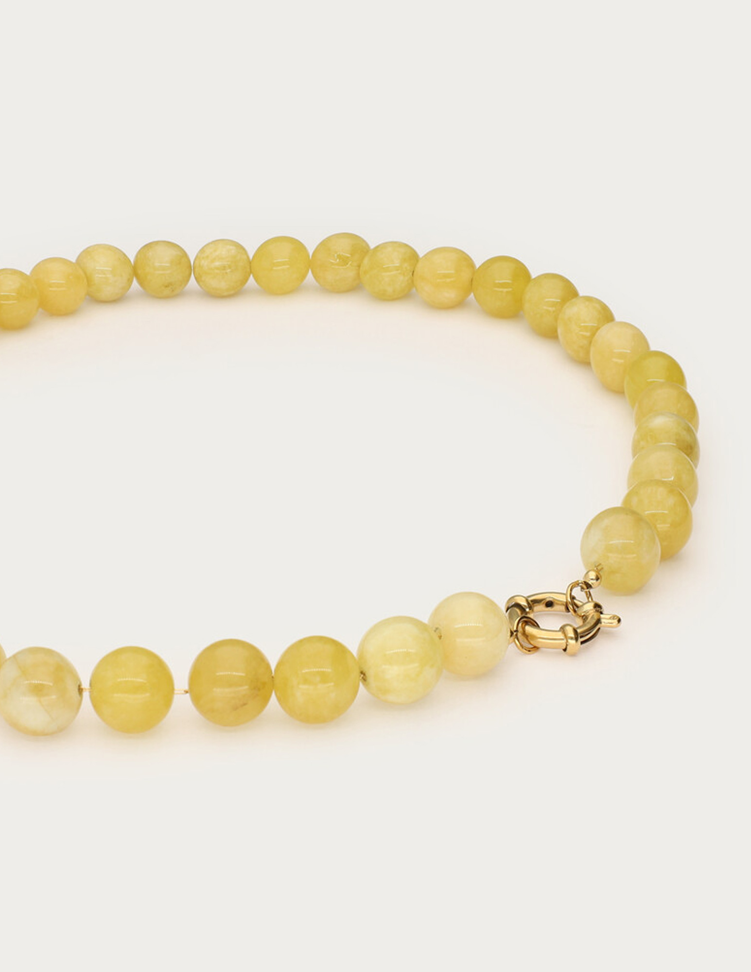 My Jewellery Kralen ketting MJ14558 Licht geel