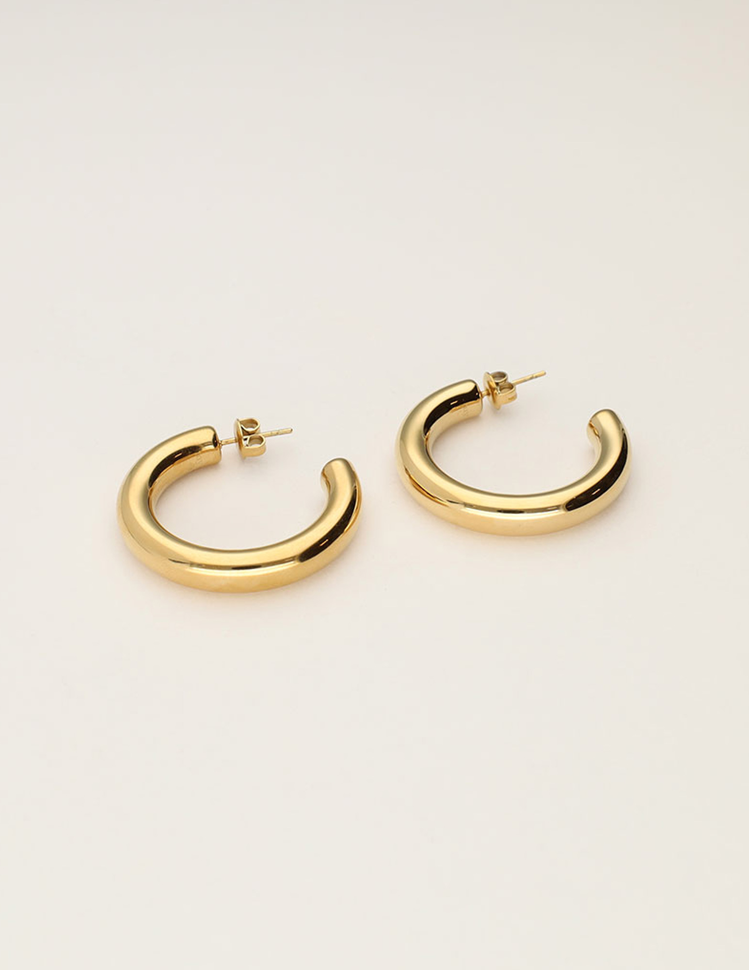 My Jewellery Bold statement oorringen medium MJ12770 Goud