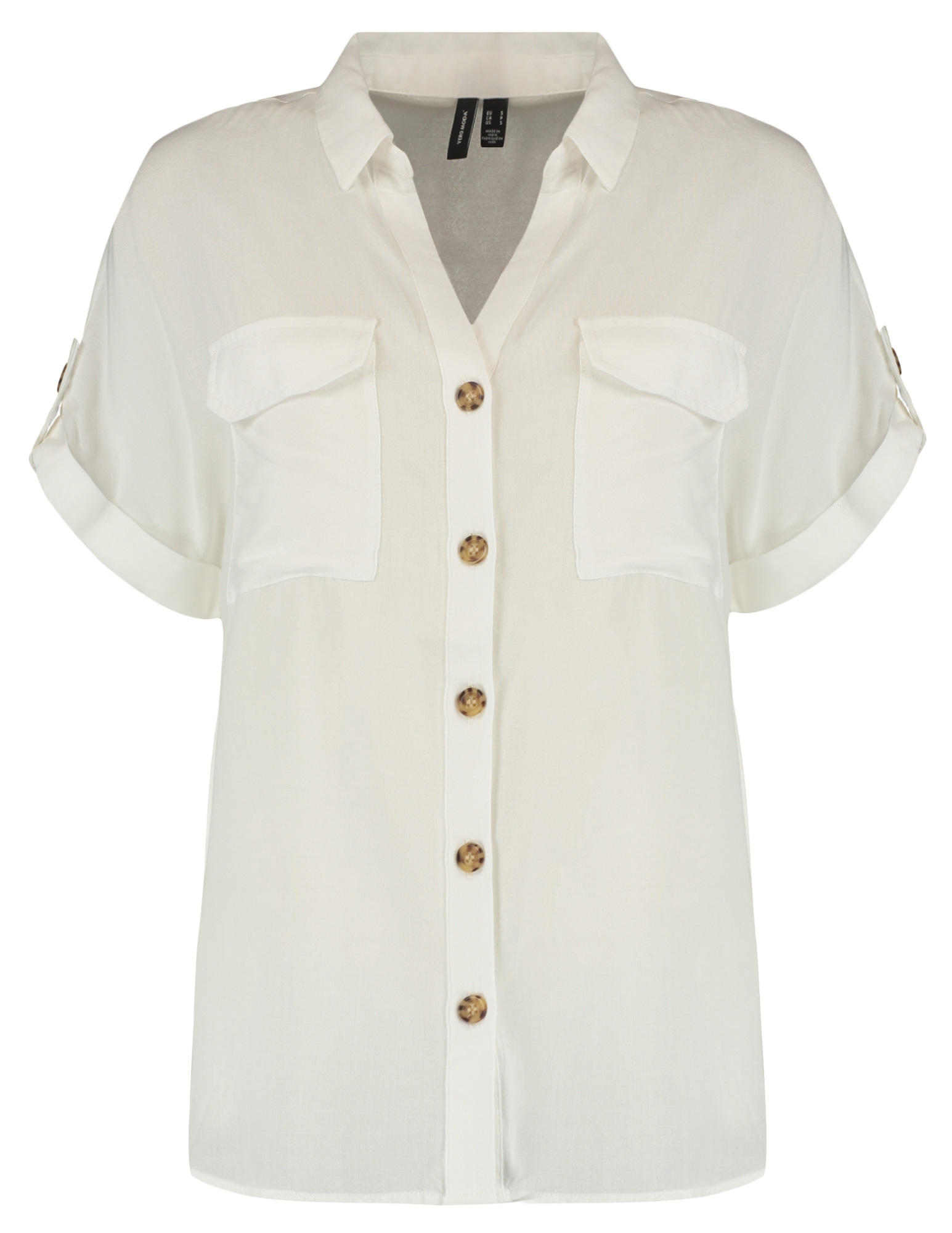 Vero moda Blouse Bumpy 10310139 Wit