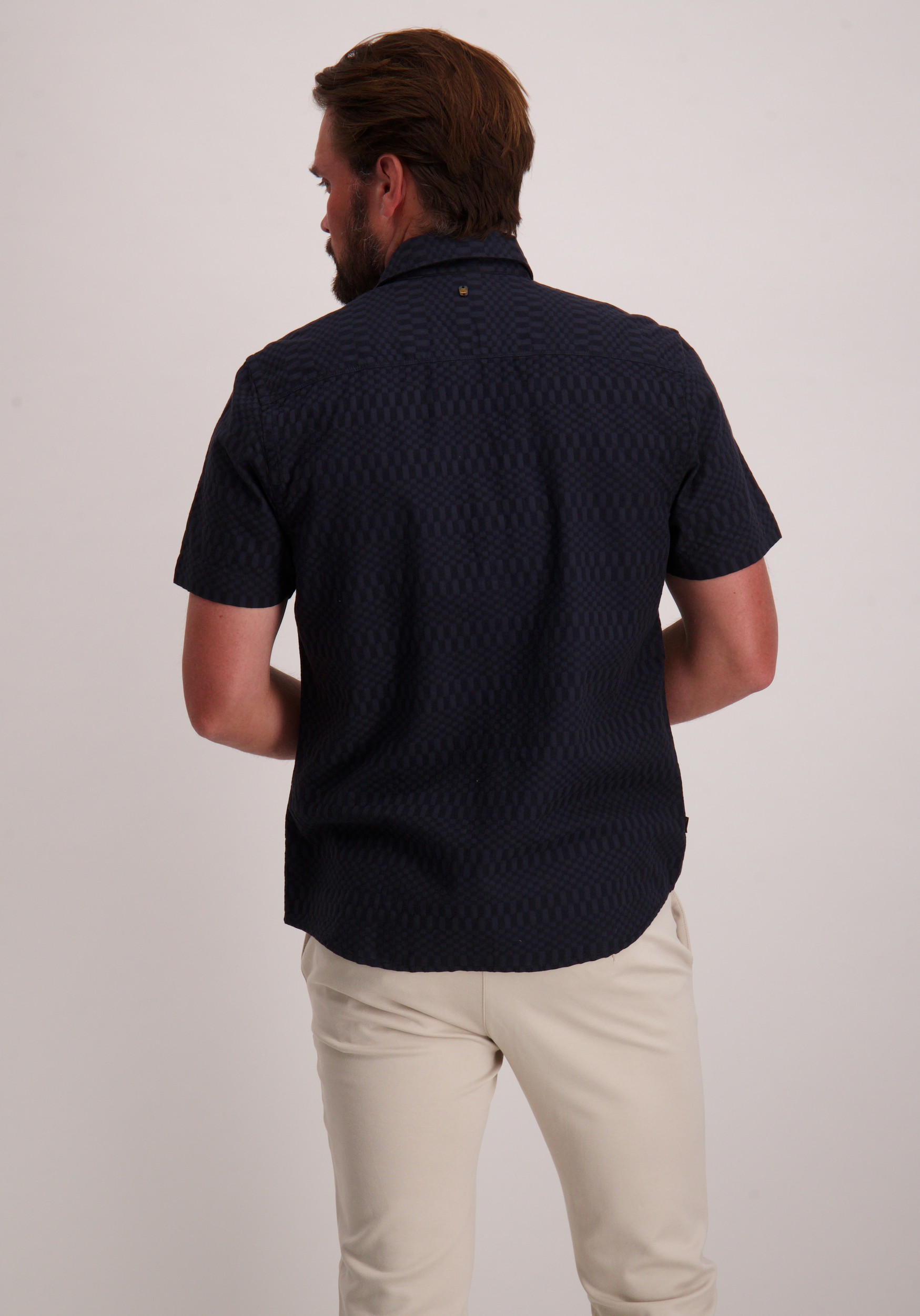 PME Legend Overhemd PSIS2504214 Donker blauw