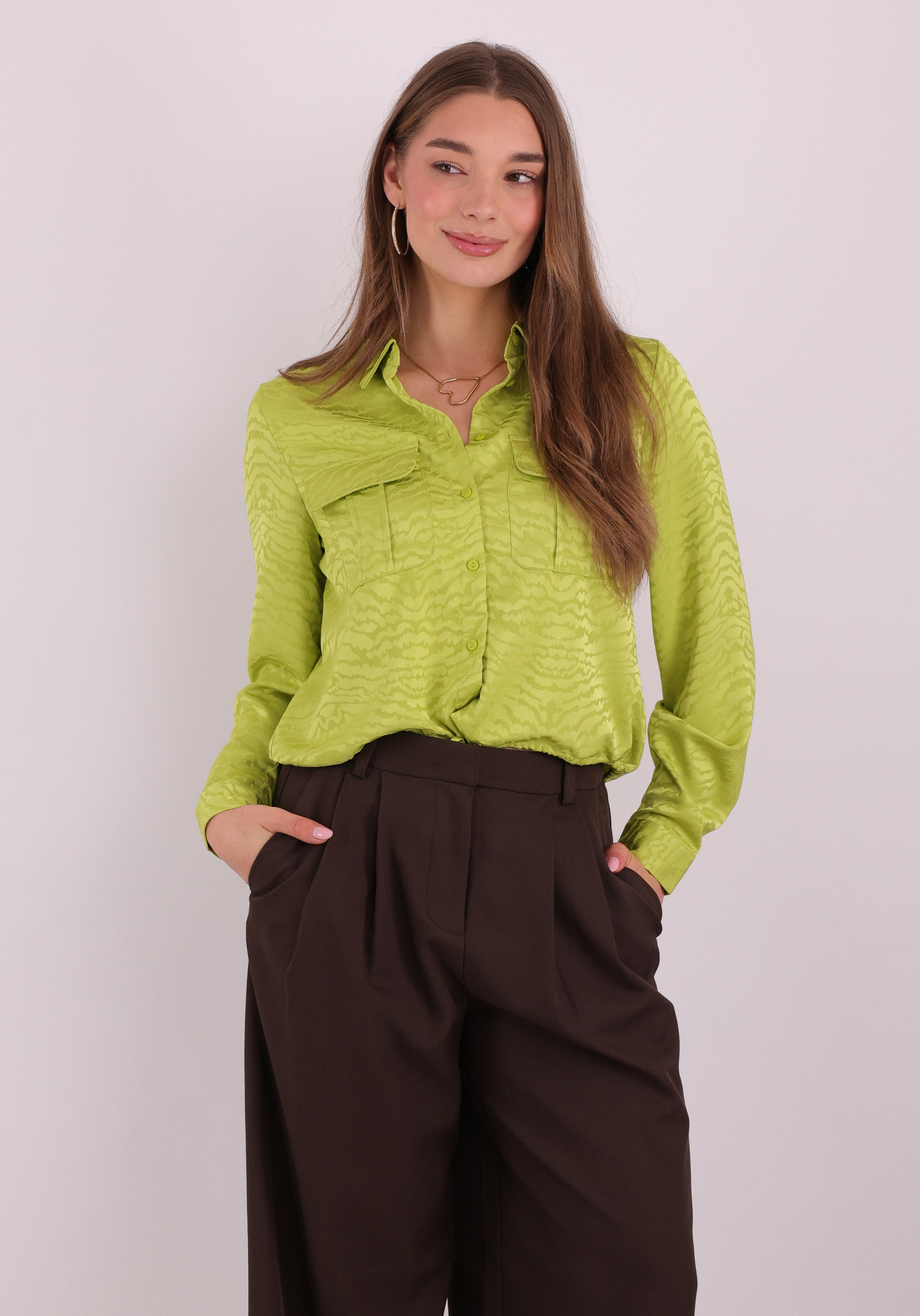 VERO MODA Blouse Marys 10347241 Groen