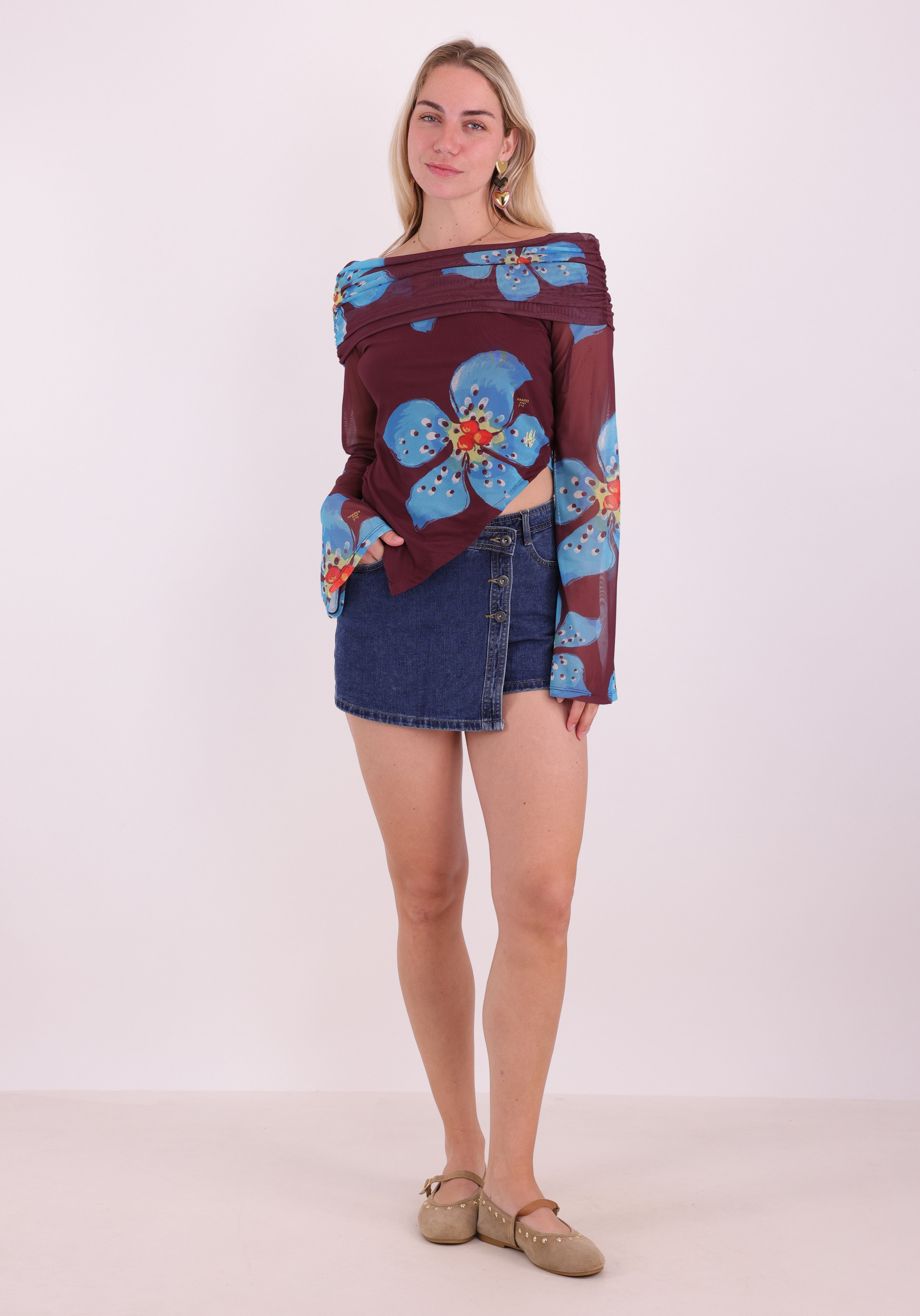 ONLY Skort Lesly 15256608 Jeans blauw
