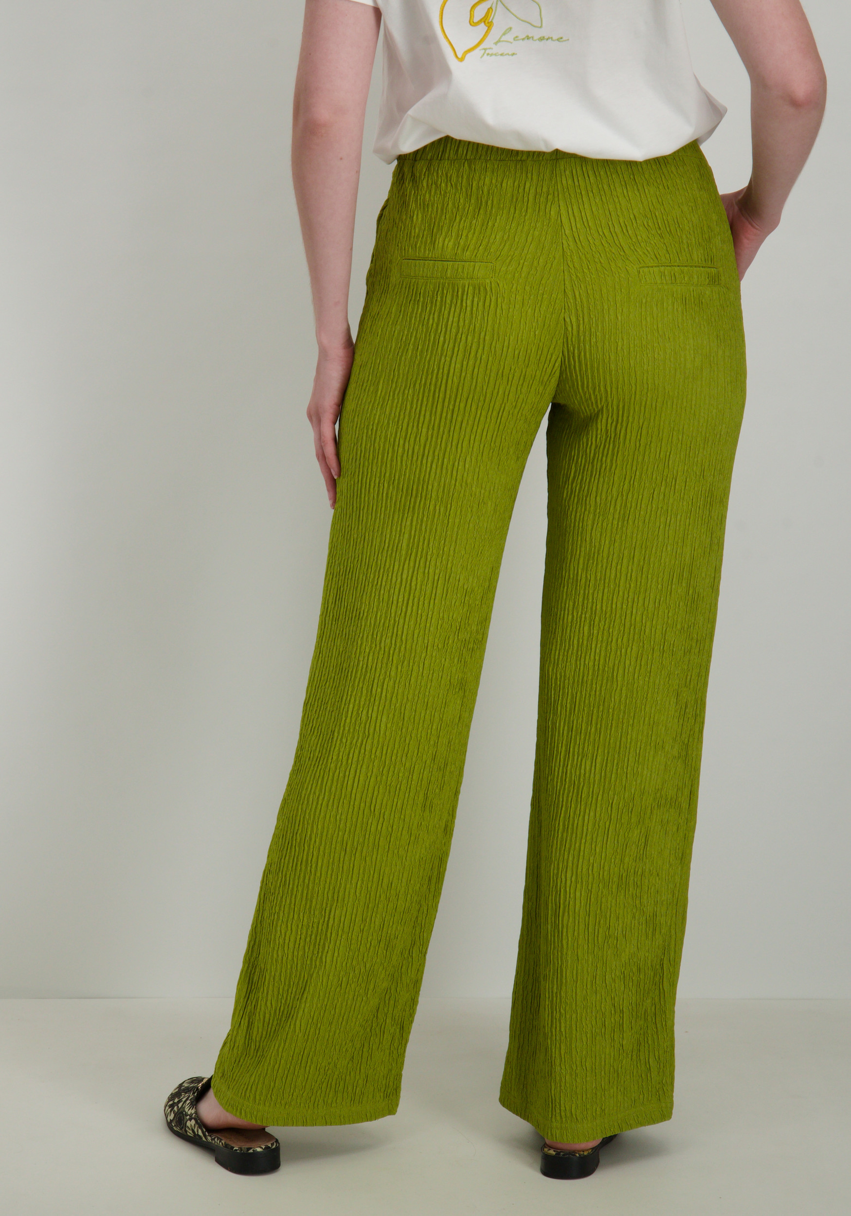 Lofty Manner Broek Mea QC37 Midden groen