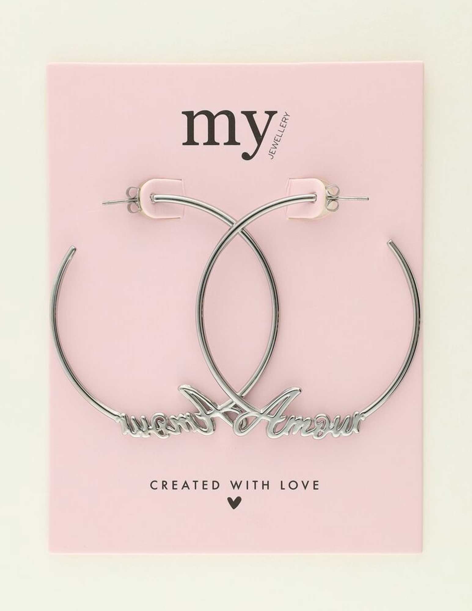 My Jewellery Oorringen Amour MJ09113 Zilver