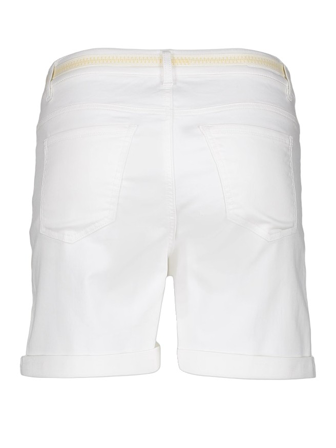 Geisha Korter broek met ceintuur 61315-10 Wolwit-ecru