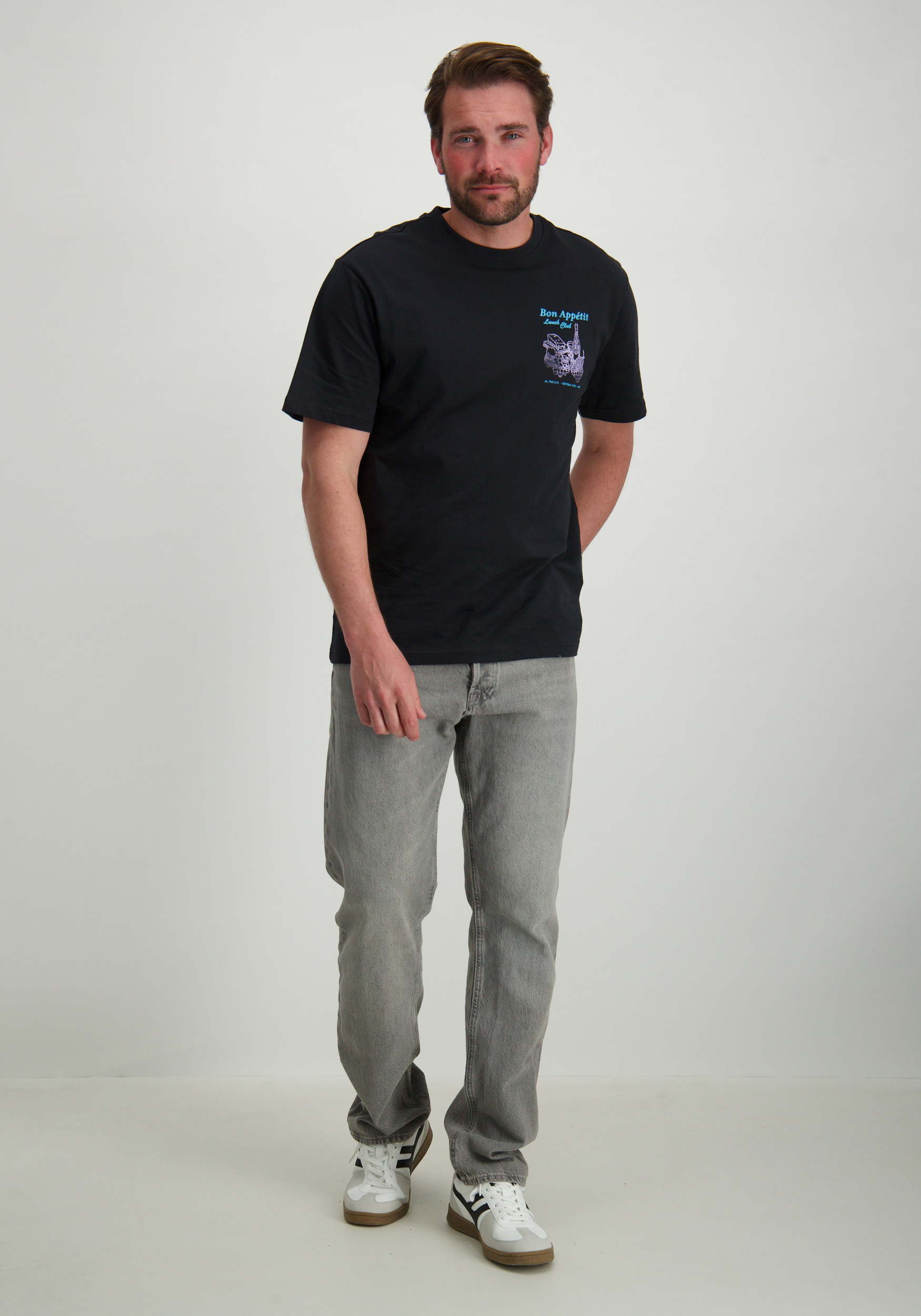 ONLY & SONS T-shirt Bistro 22033630 Zwart