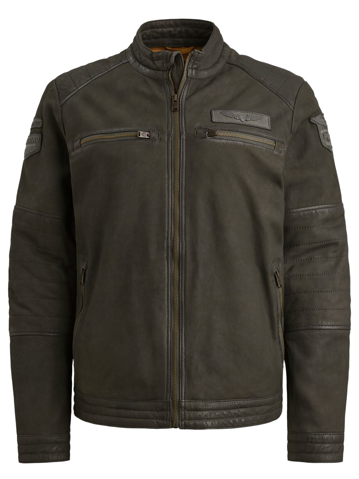 PME Legend Short jacket Scraper PLJ2602701 Donker groen