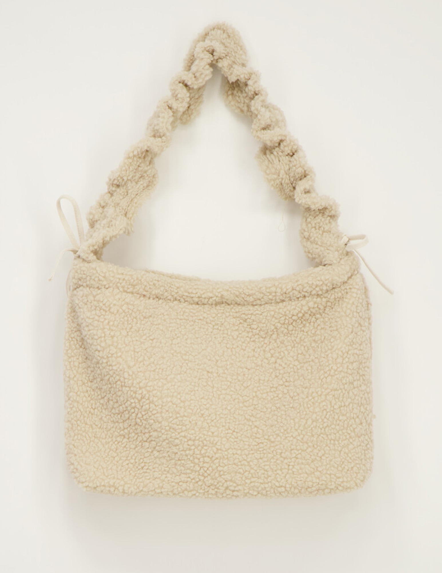 My Jewellery Teddy shopper met ruffle strap MJ12171 Beige