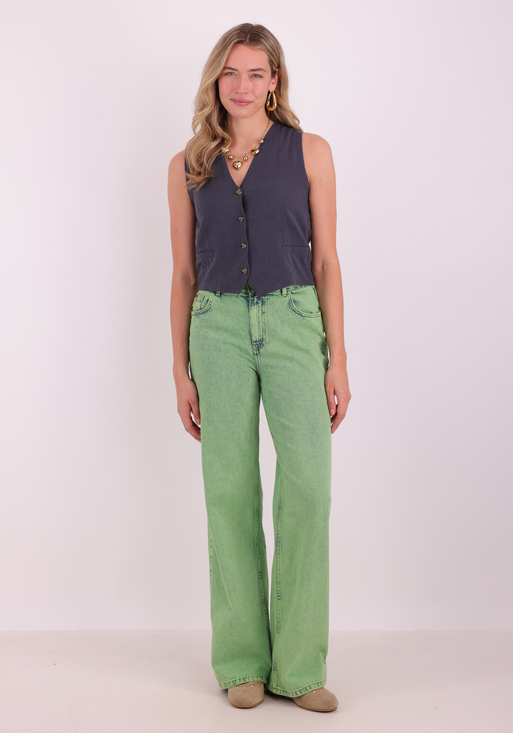 ONLY Gilet Tizana 15337097 Raf blauw