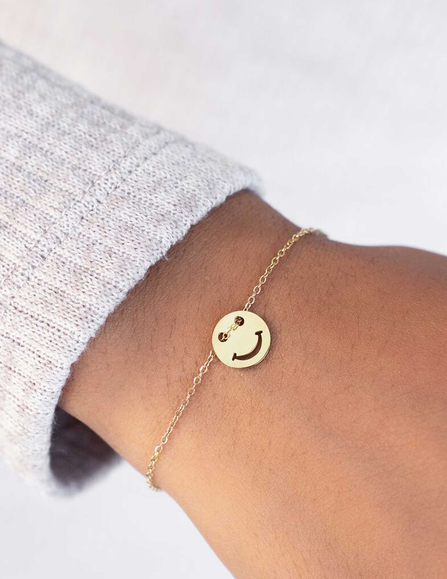 My Jewellery Armband met smiley MJ07915 Zilver