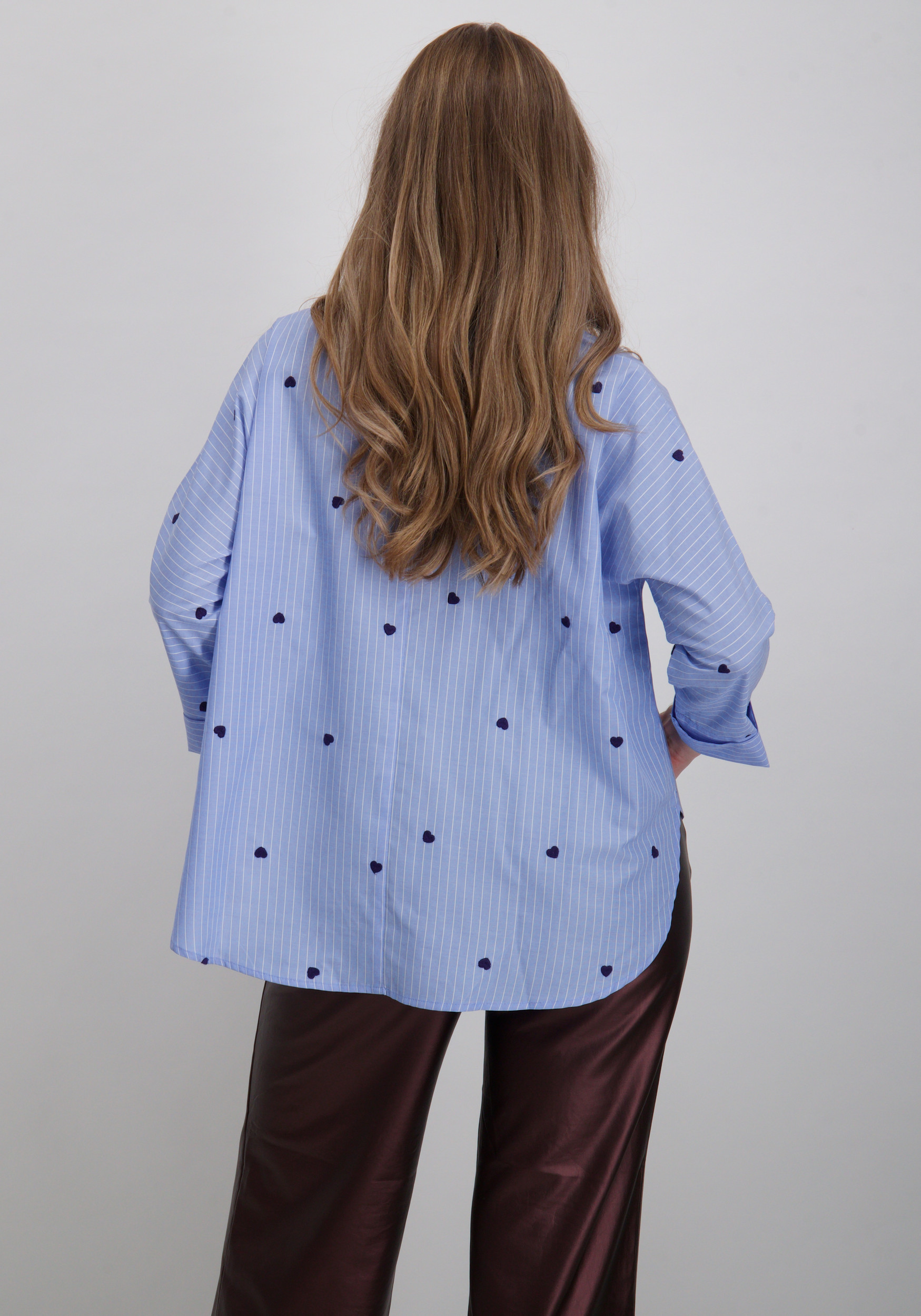 Only Blouse New lina grace 15344336 Licht blauw