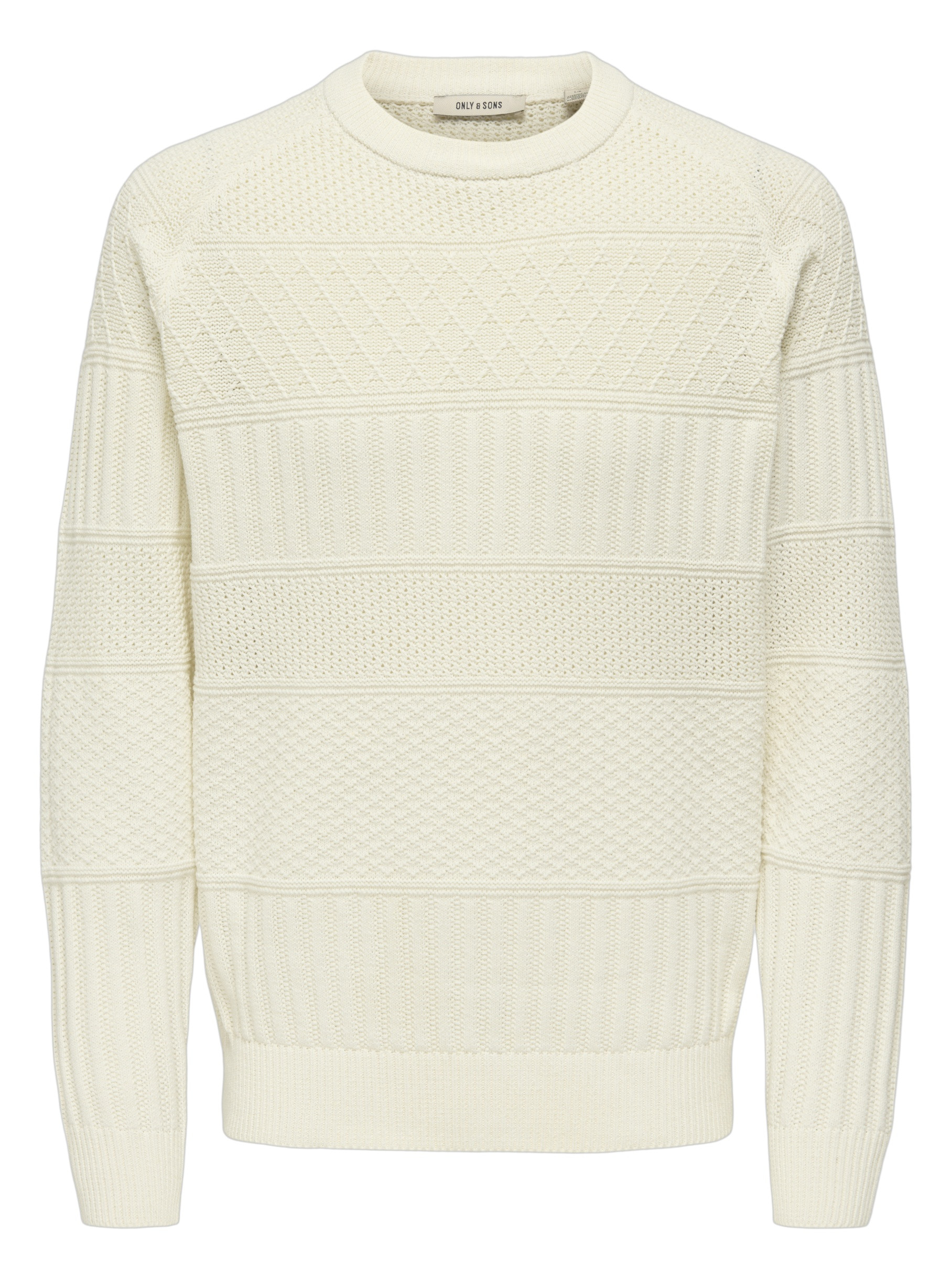 ONLY & SONS Trui Alkan 22037977 Wit
