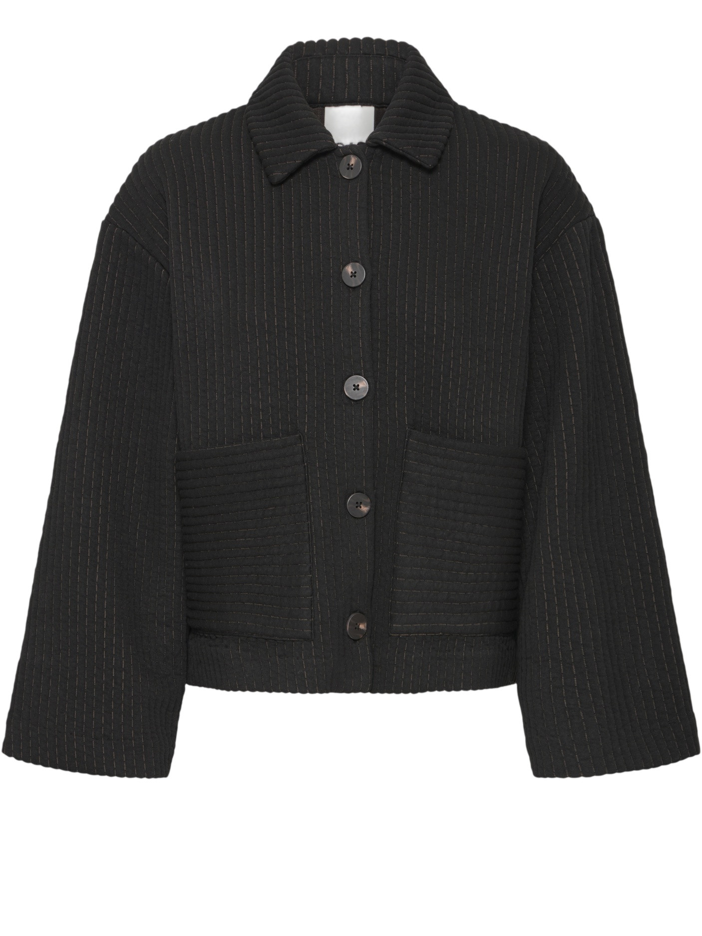 Ichi Jacket kate quilted 20124593 Zwart