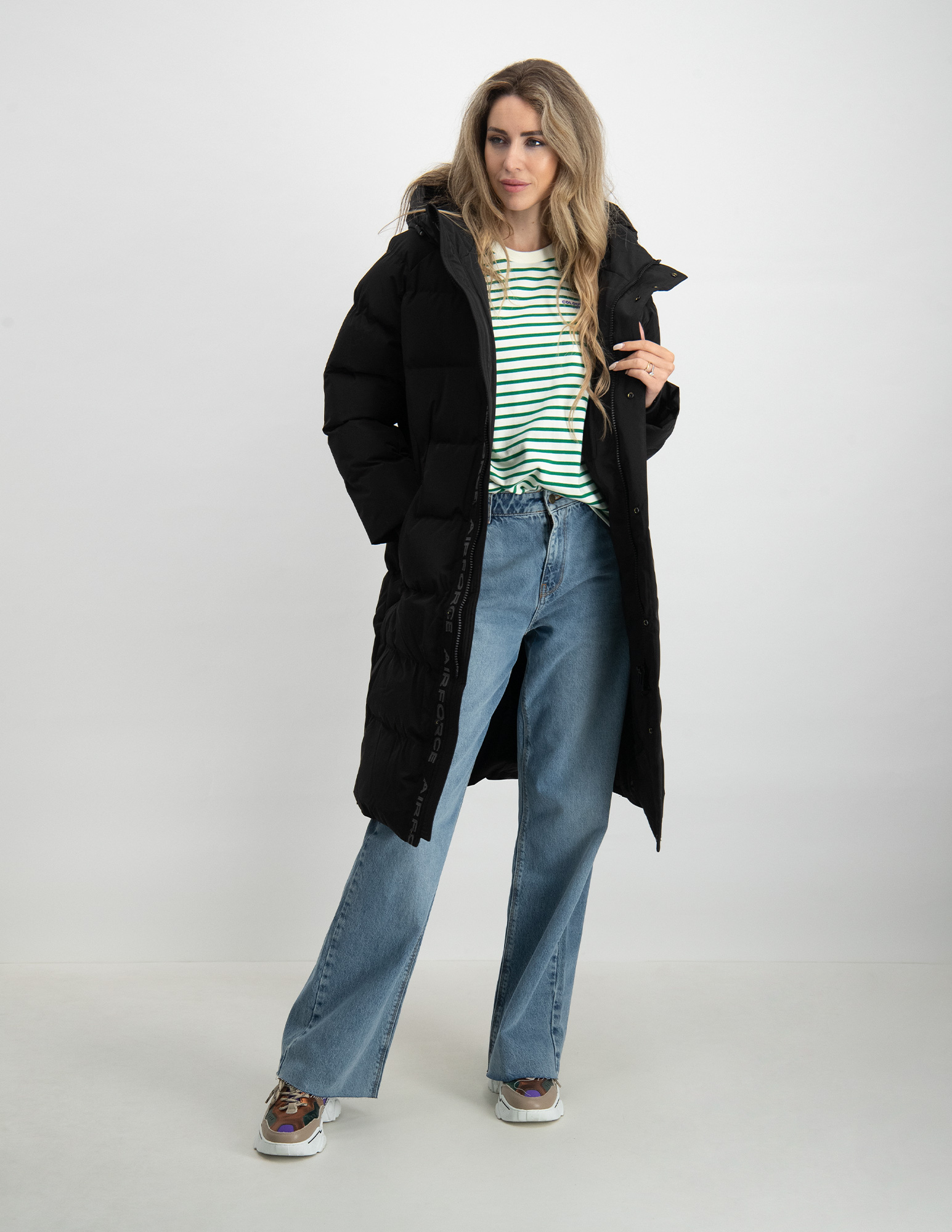 AIRFORCE Winterjas Janet FRW0917 Zwart