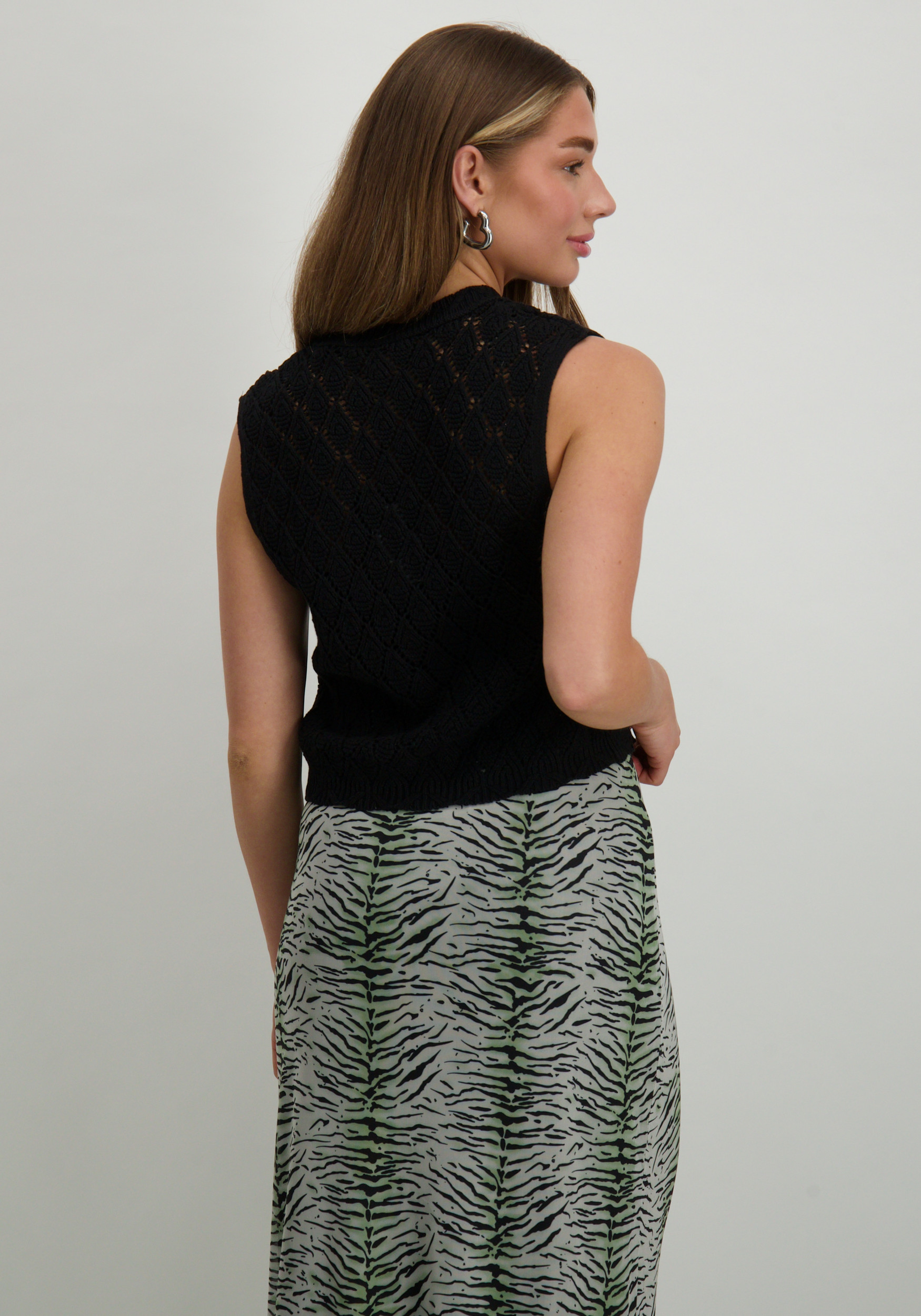 Only Gilet Chili 15350955 Zwart