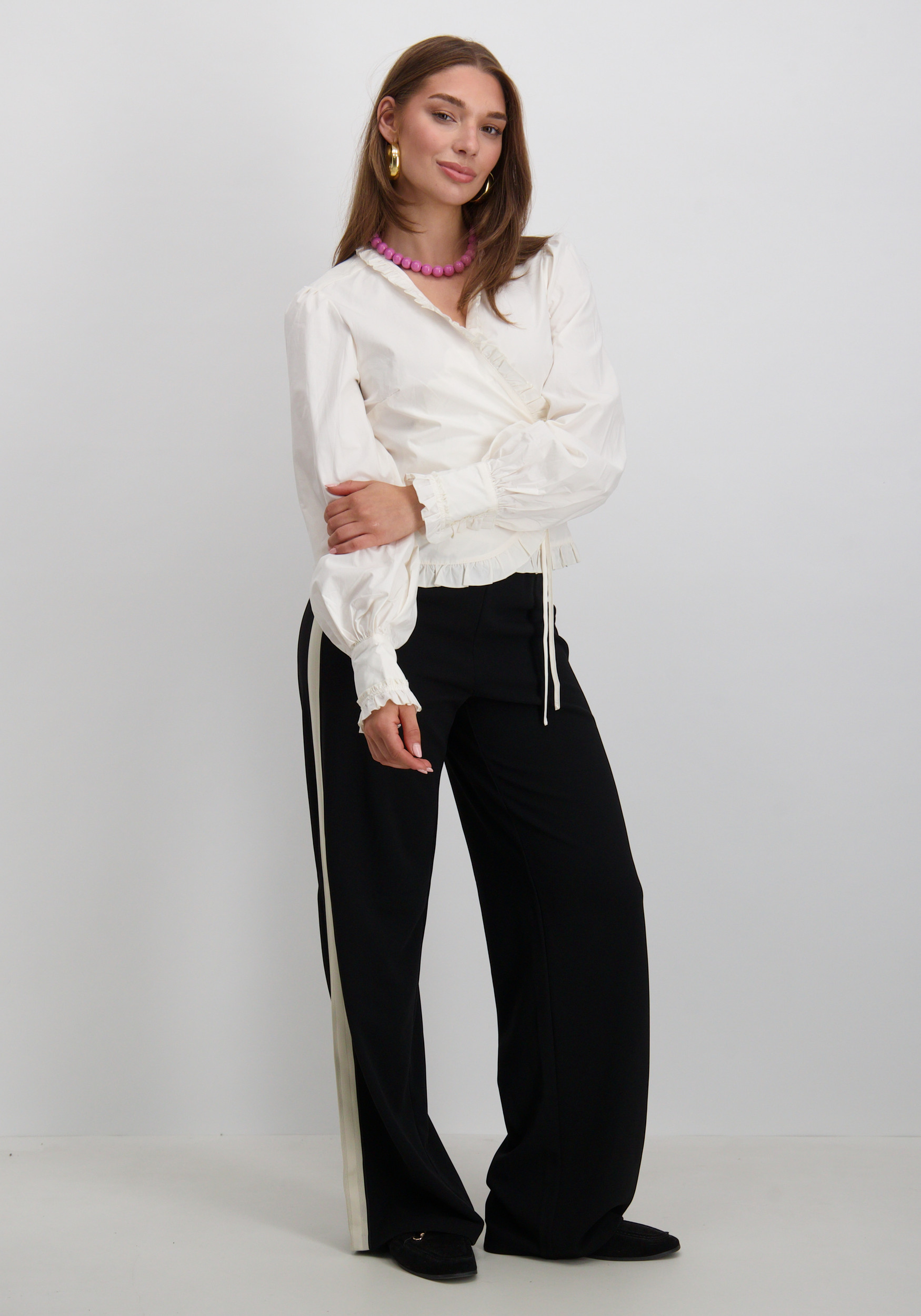 Vero moda Broek Berlin 10335939 Zwart