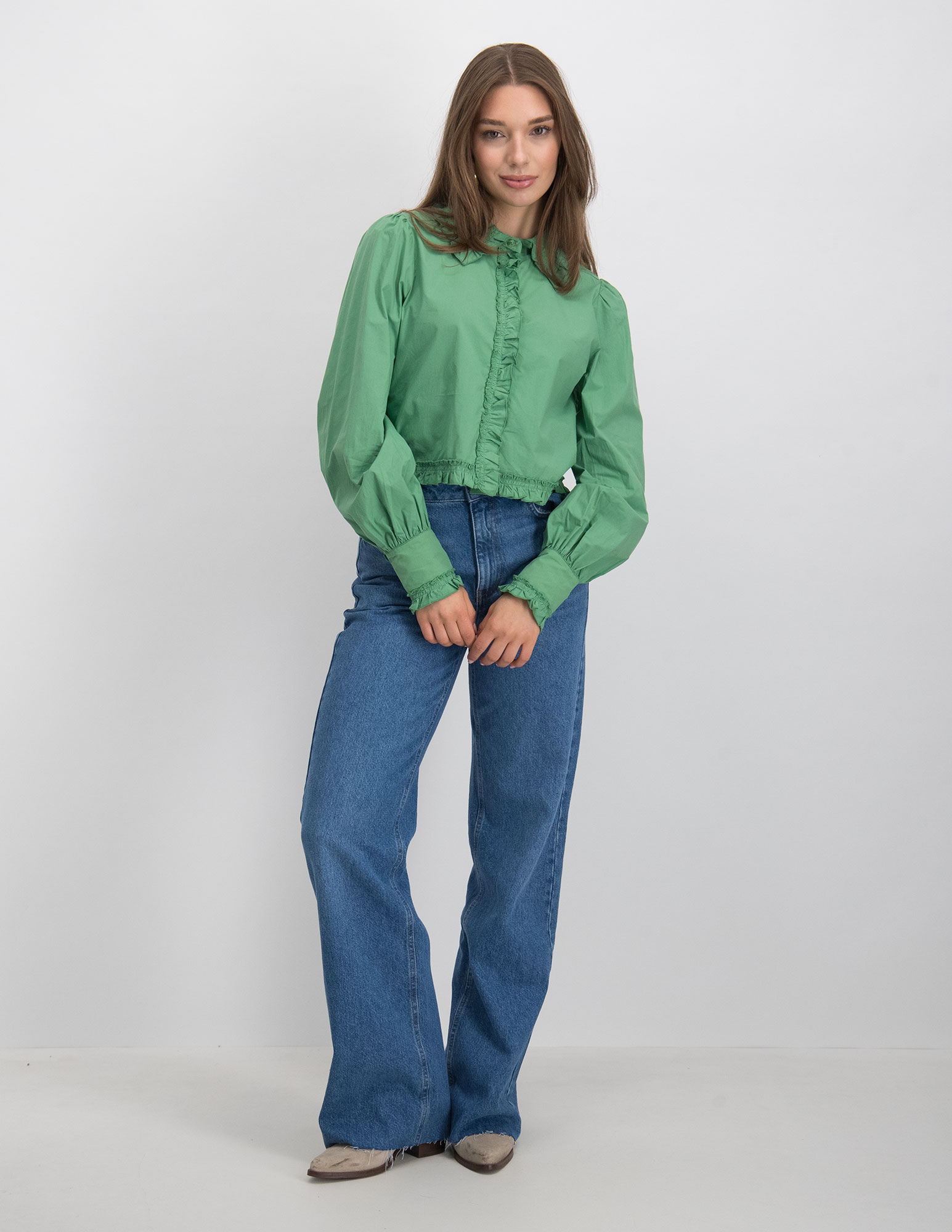 Harper & Yve Blouse Ellie AW25P603 Groen