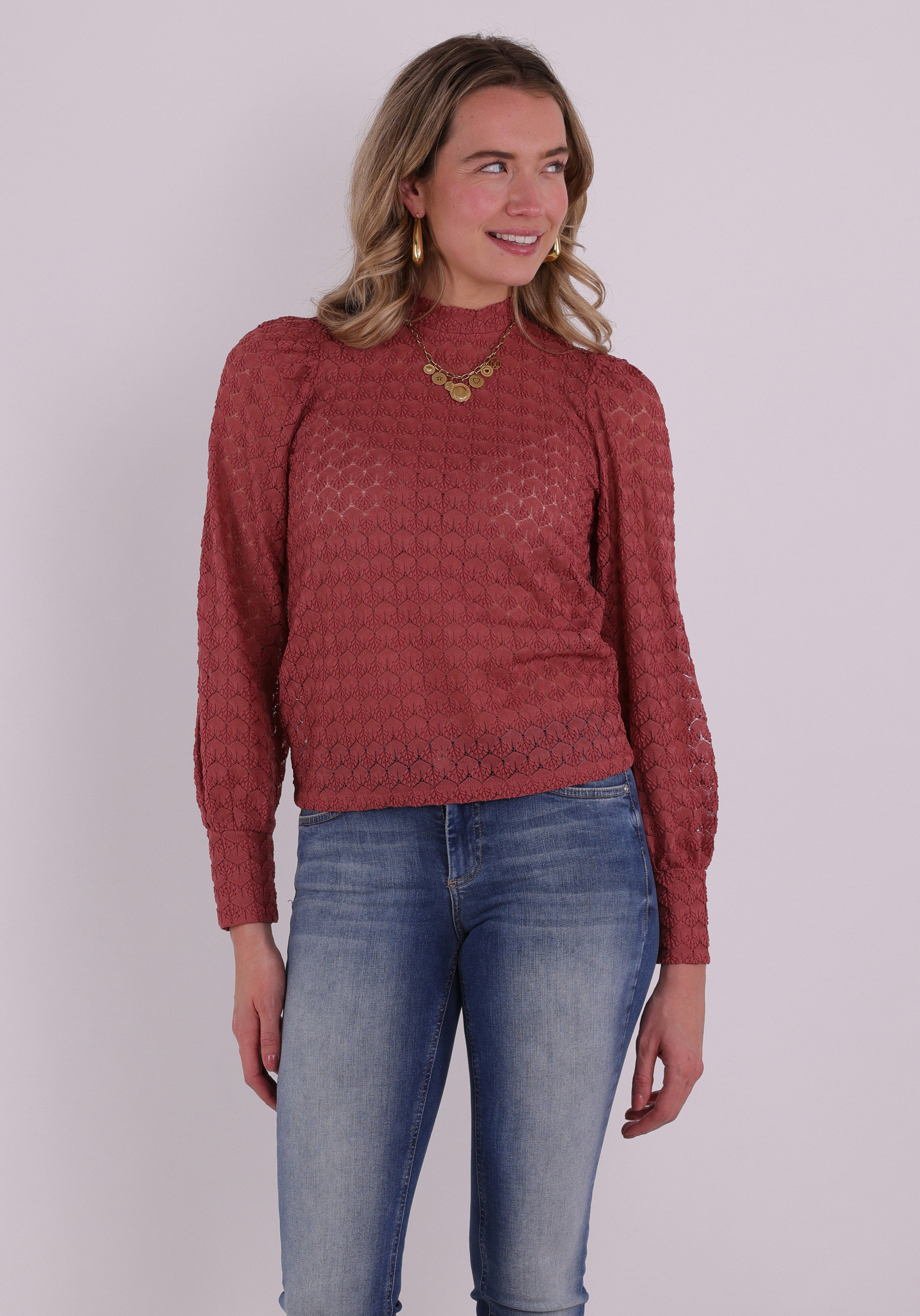 Jacqueline de jonge Top Avery 15268408 Rose