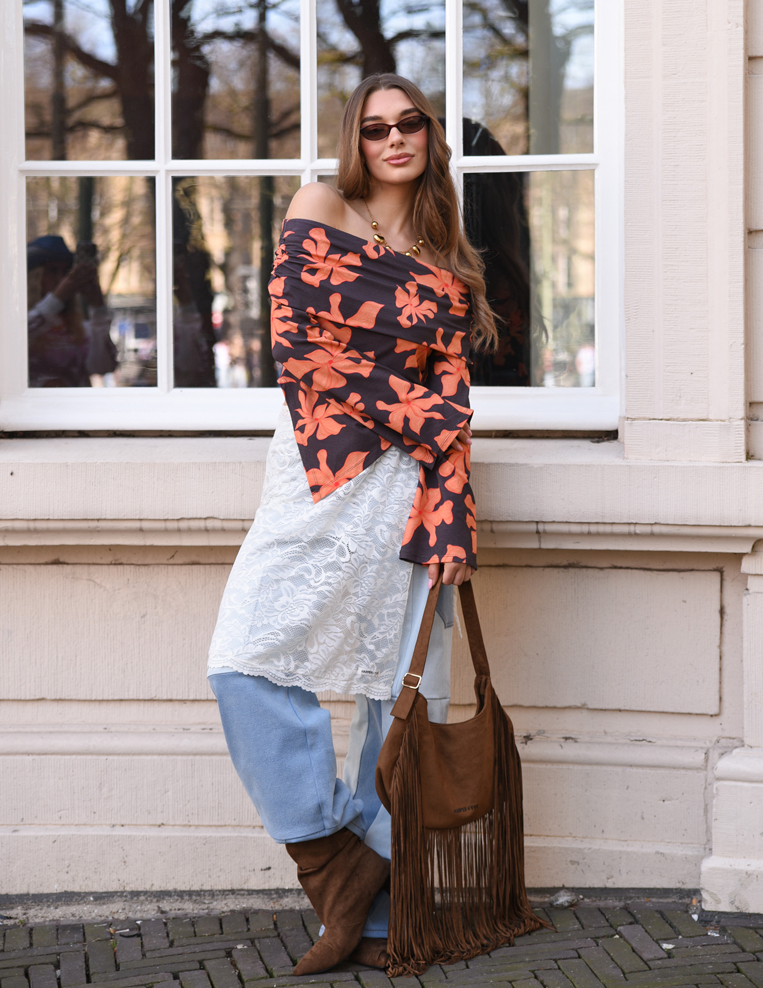 Harper & Yve Rok Leoni SS6P000 Ecru