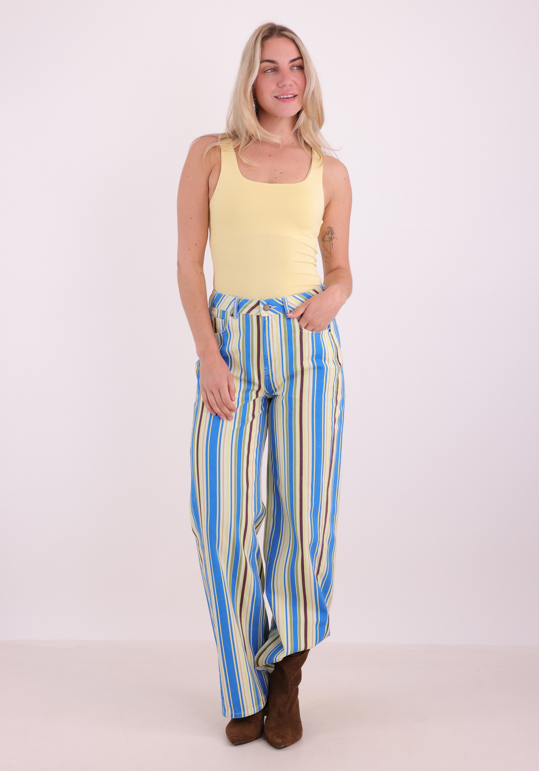 ONLY Top Lea reversible 15278090 Geel