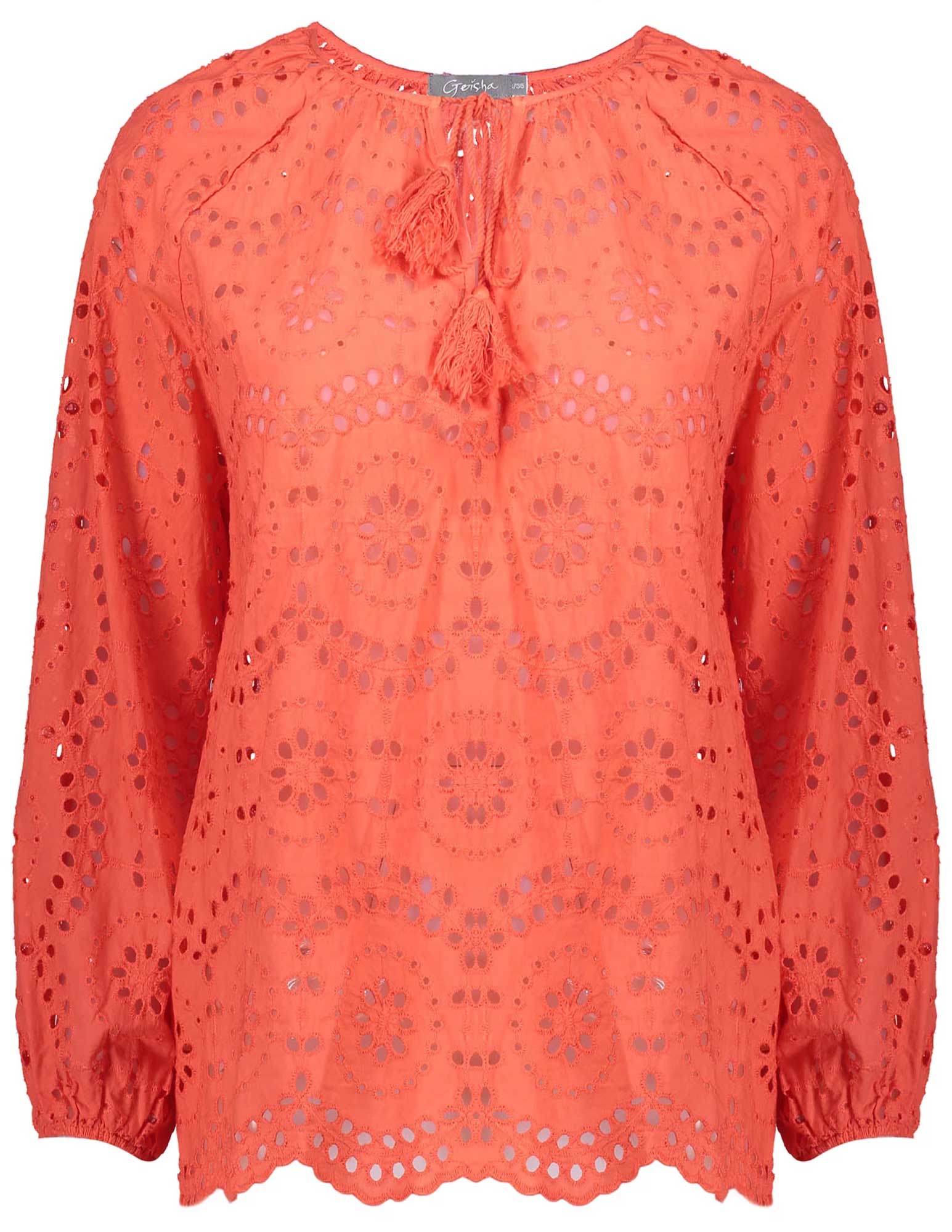 Geisha Blouse 43035-70 Zalm