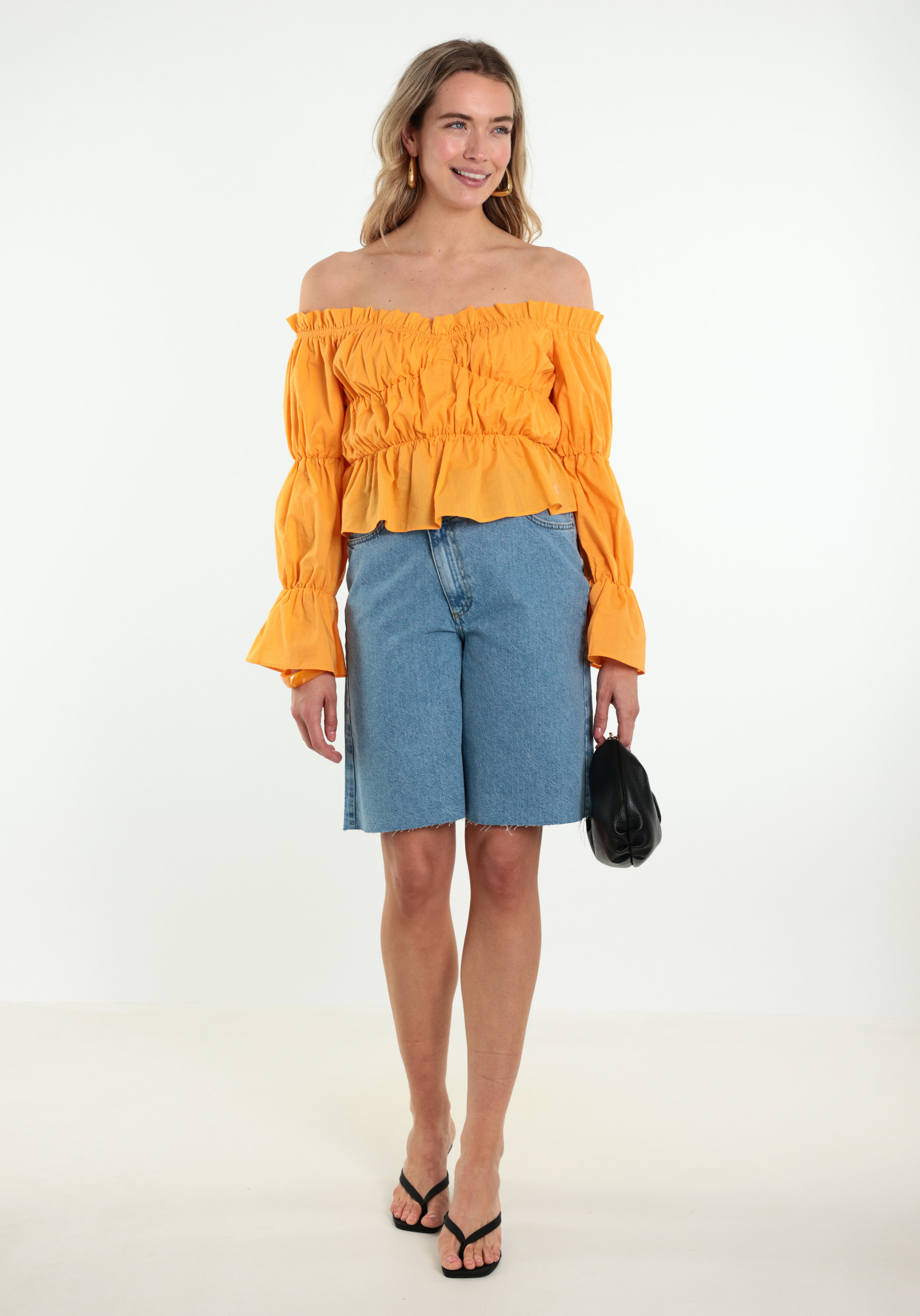 Harper & Yve Blouse Roan HS6P601 Oranje