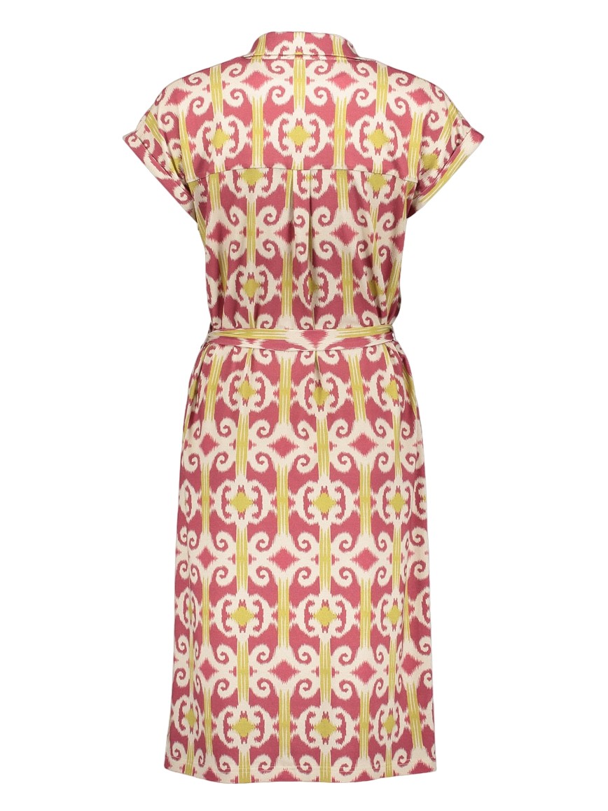 Geisha Jurk all-over print 67414-20 Rood