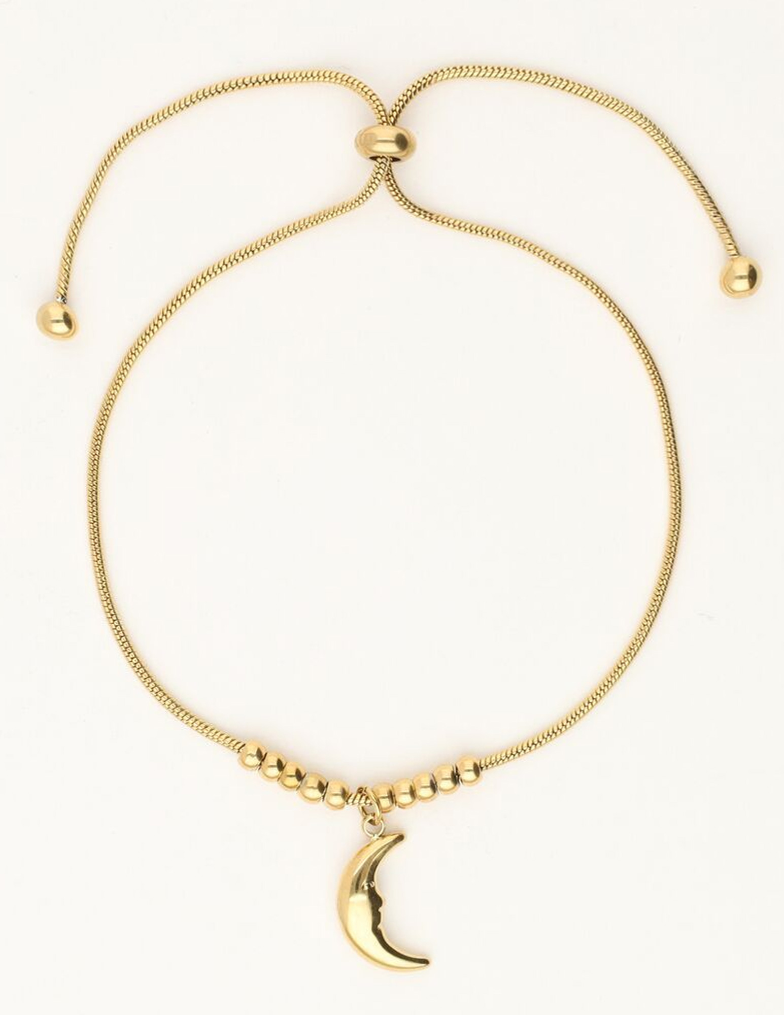 My Jewellery Armband dots & moon MJ09726 Goud
