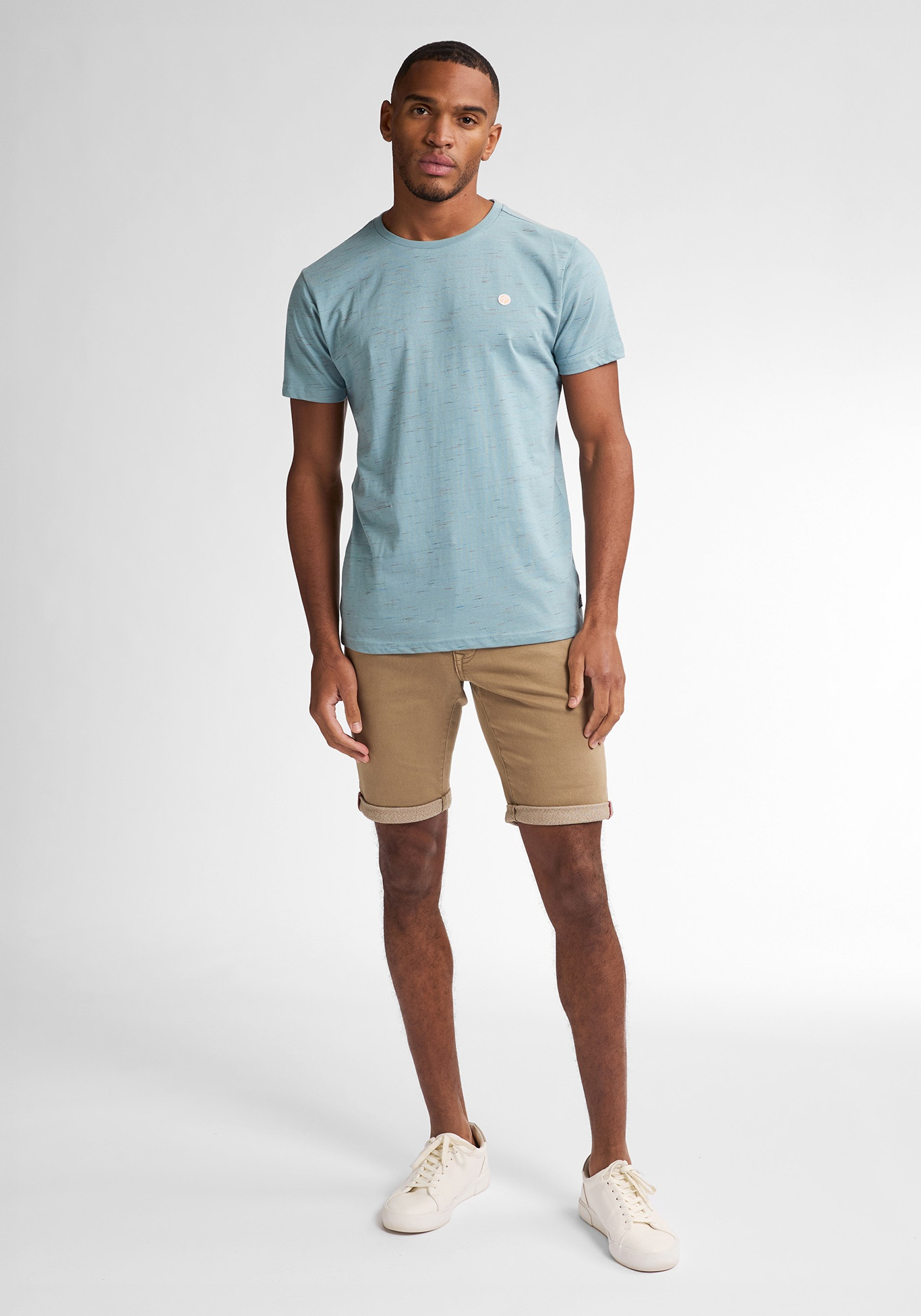 Petrol T-shirt M-1050-TSR641 Blauw