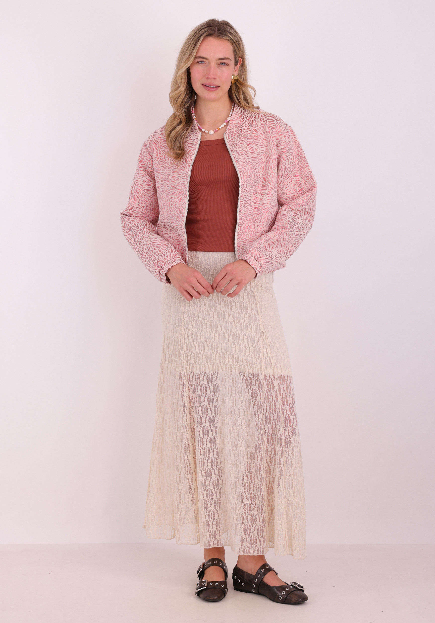 Kaffe Clothing Top Carna 10507348 Licht bruin