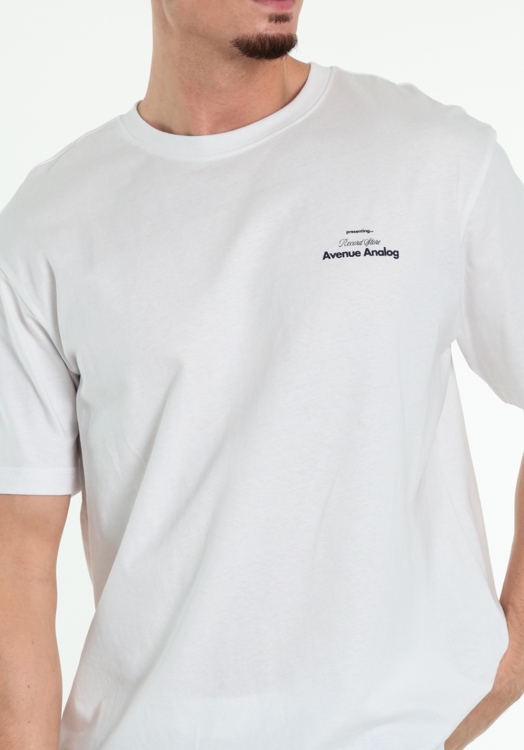 ONLY & SONS T-shirt Vibes 22039617 Wit