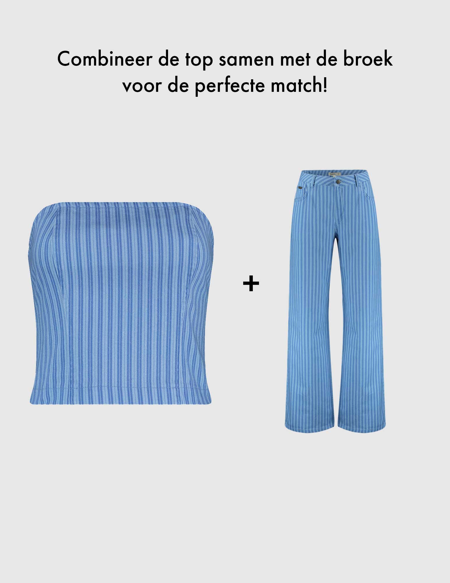 Harper & Yve Broek Yve HS25R100 Blauw