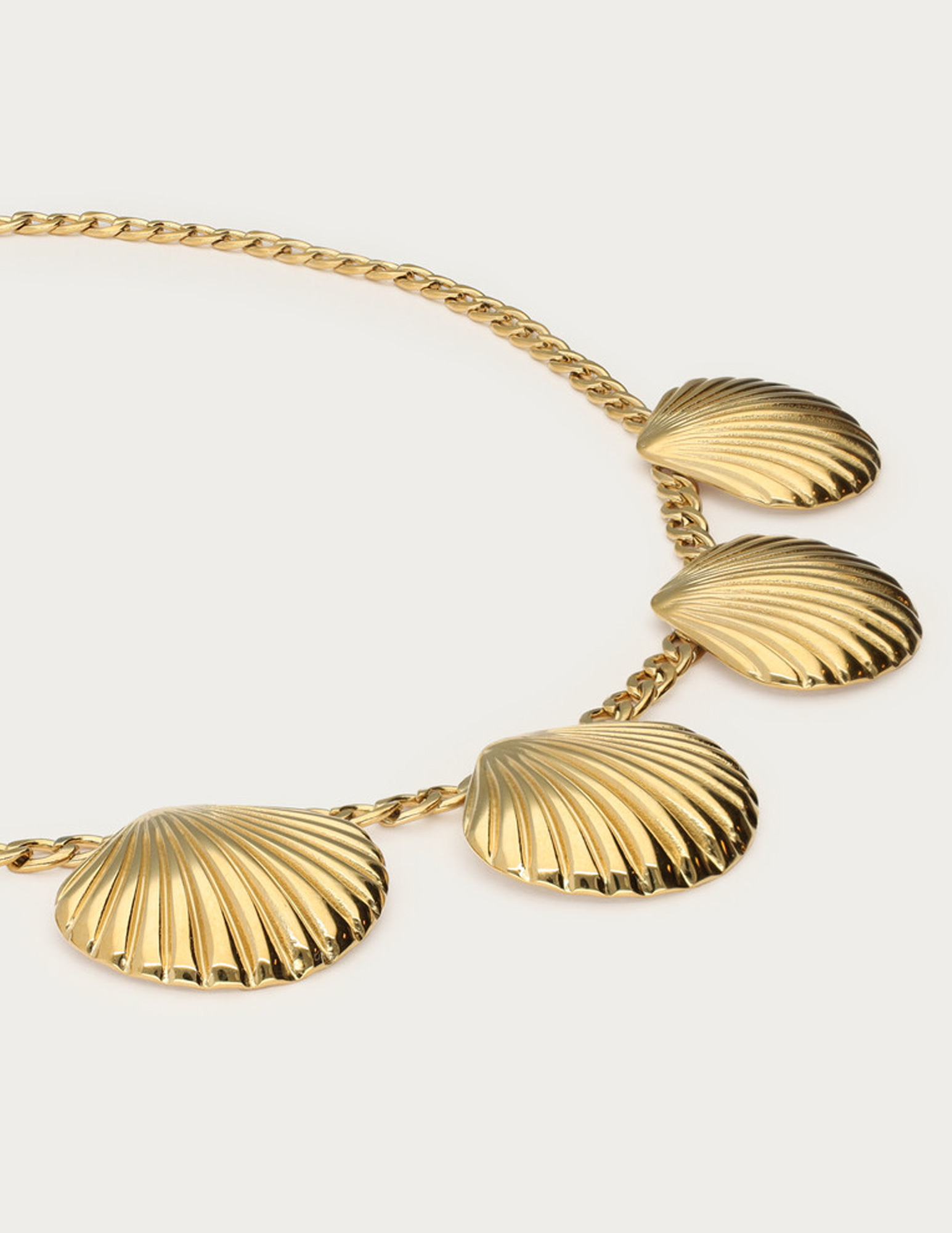 My Jewellery Fruits de Mer ketting met schelpen MJ13030 Goud