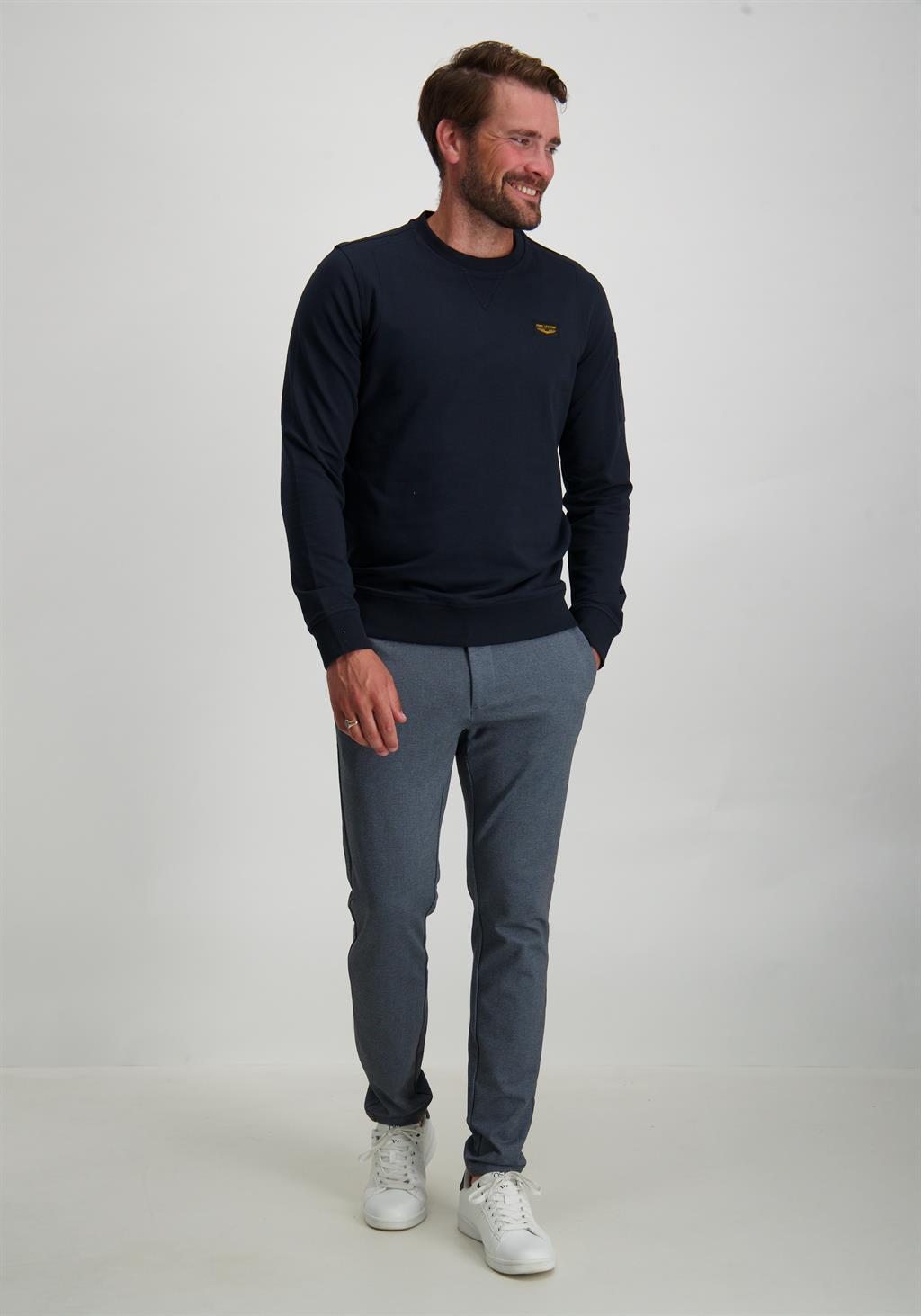 PME Legend Sweater Airstrip PLS0000431 Blauw