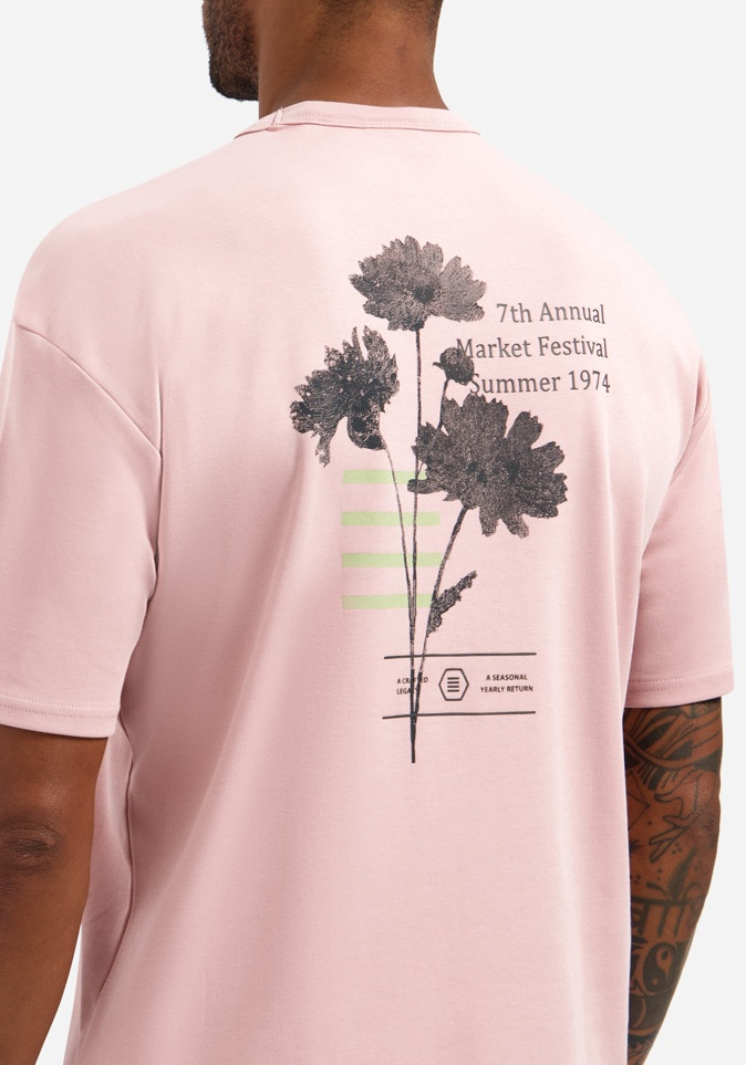 No Excess T-shirt interlock 31340212 Licht rose