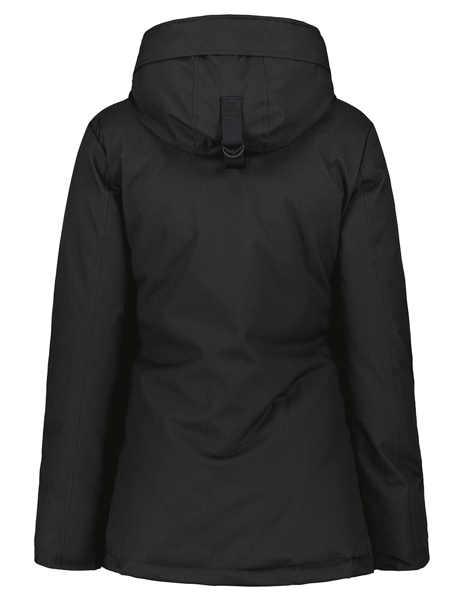 AIRFORCE Winterjas 4 Pocket Parka Herringbone HRW0437 Zwart