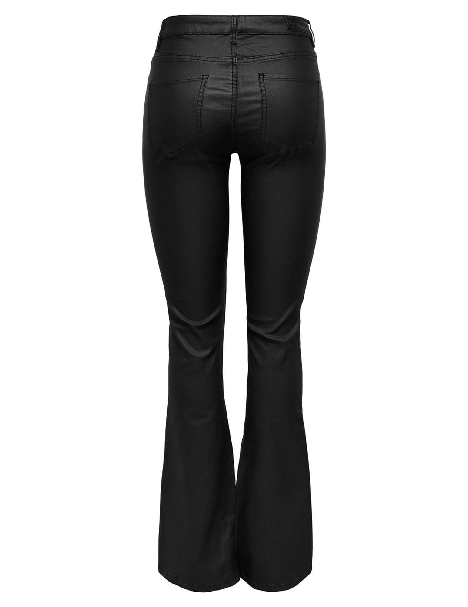 Only Flared broek Blush coated 15310473 Zwart