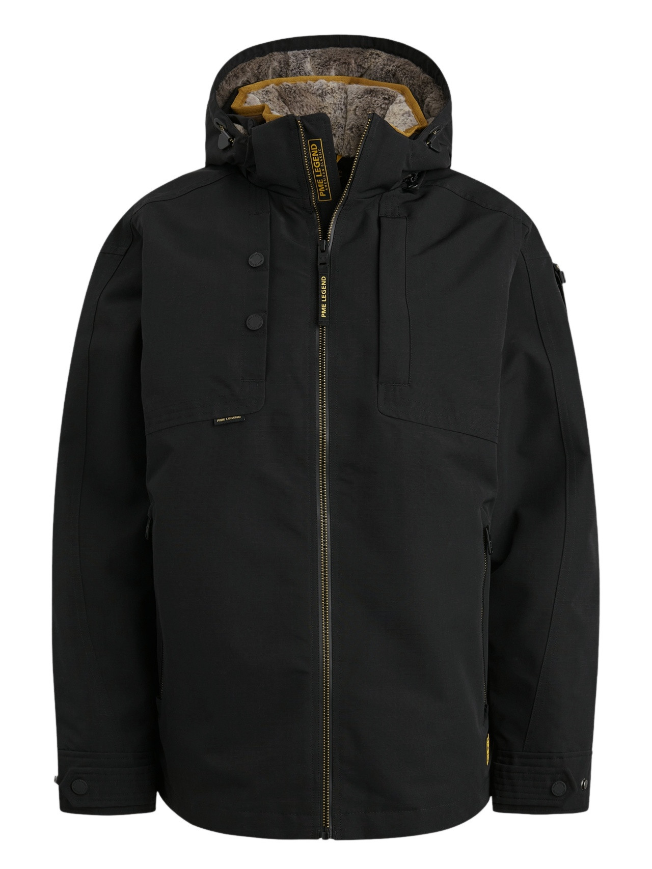 PME Legend Winterjas Snowpack PJA2409133 Zwart