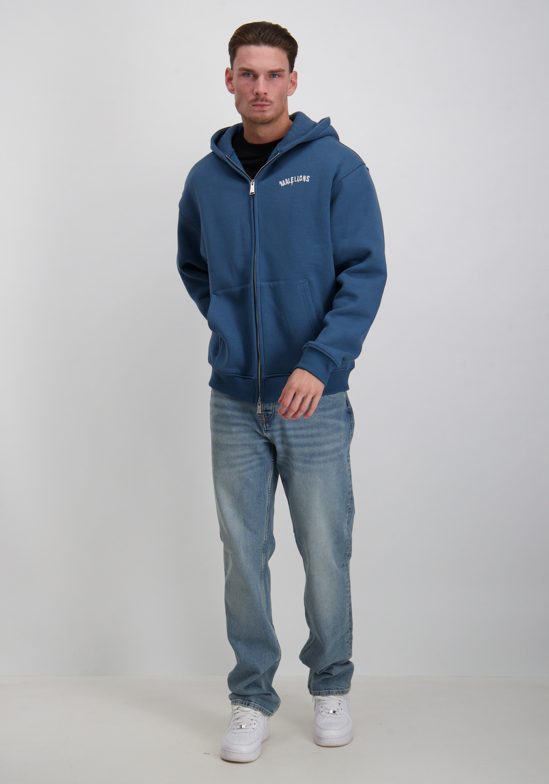 Malelions Vest Graffiti  MM1-AW25-45 Raf blauw