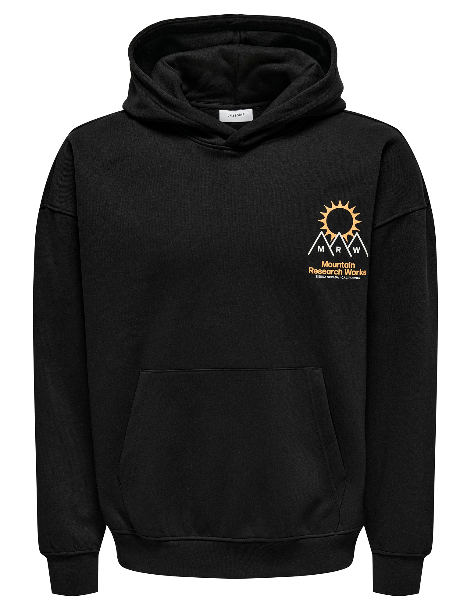 ONLY & SONS Hoodie Brennan 22033332 Zwart