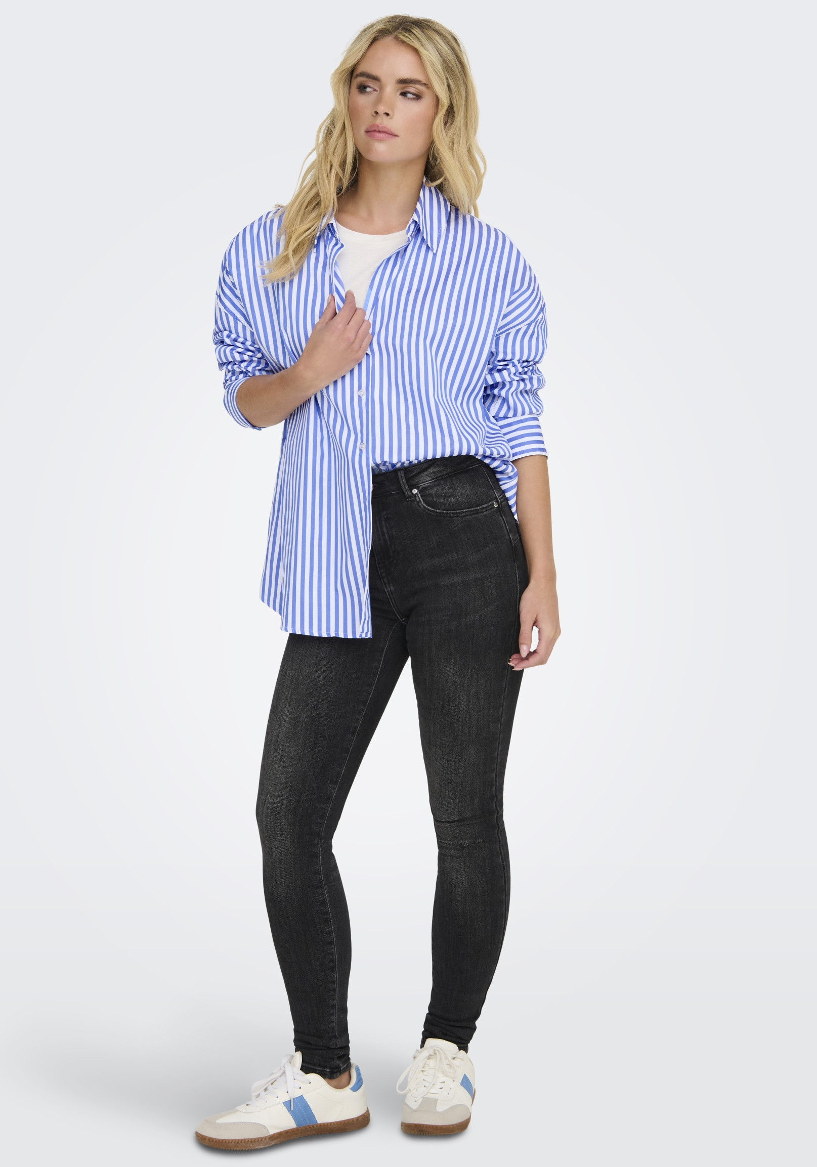 Jacqueline de jonge Blouse Vesper 15338857 Blauw design